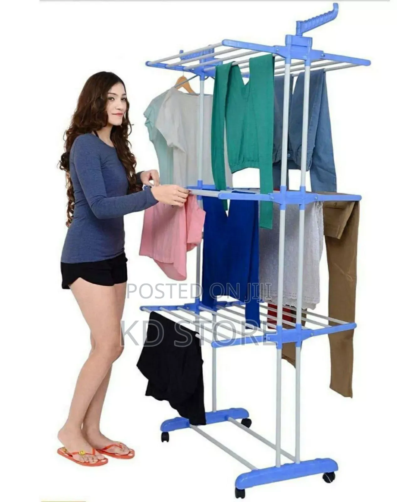 የልብስ ማስጫ (ማድረቂያ)
 
Three Layers of Clothes Hanger