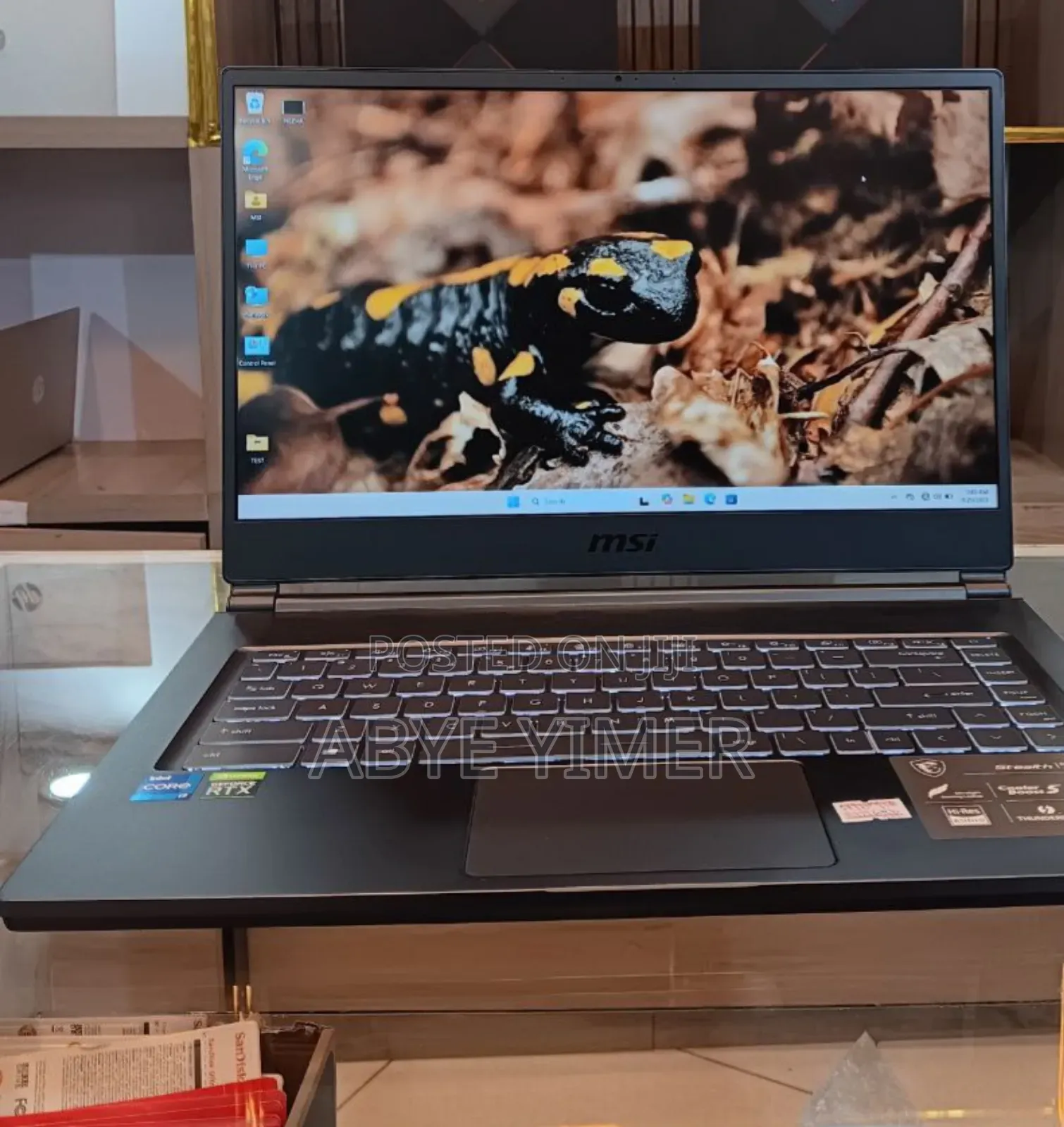 New Laptop MSI Pulse GL66 16GB Intel Core I7 SSD 512GB