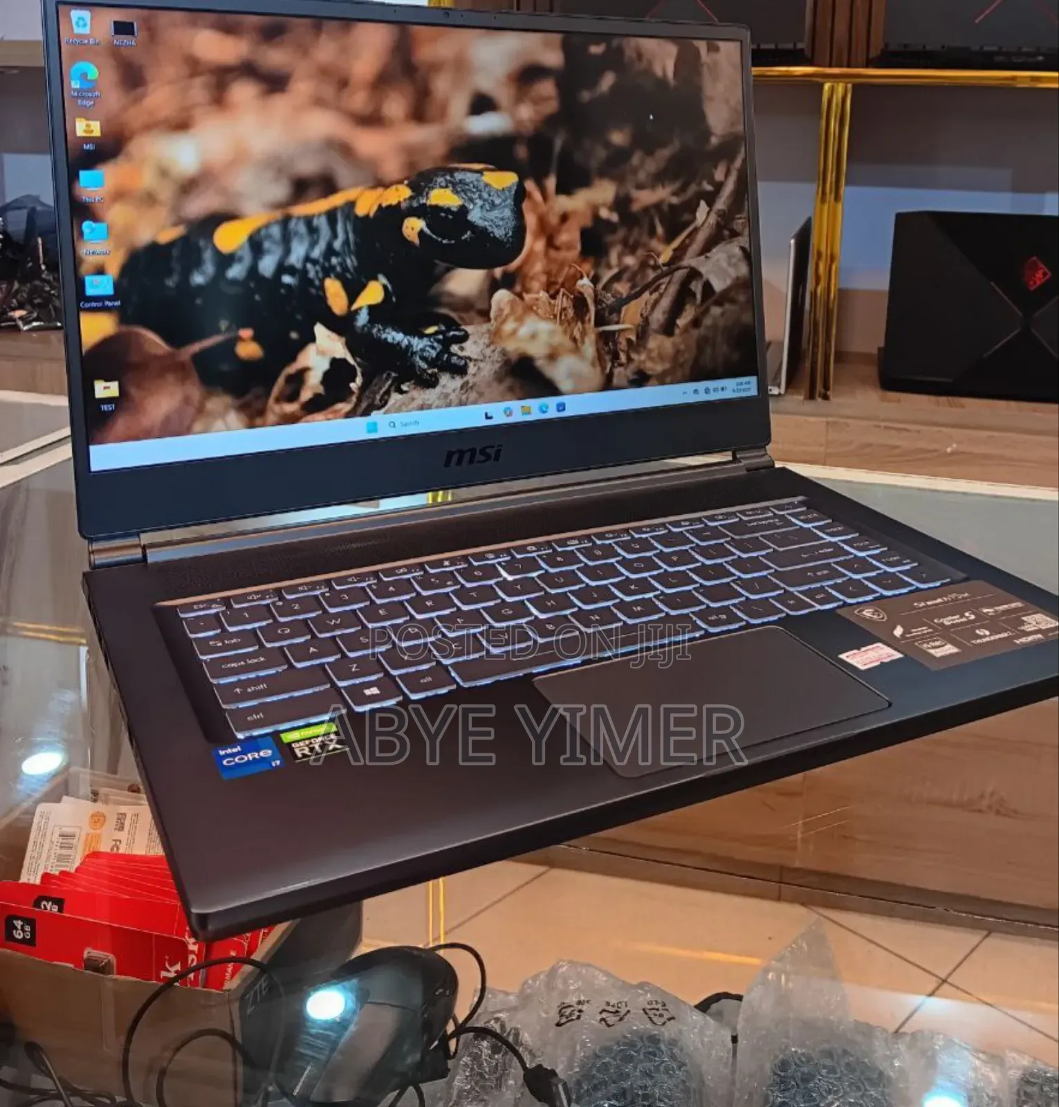 New Laptop MSI Pulse GL66 16GB Intel Core I7 SSD 512GB