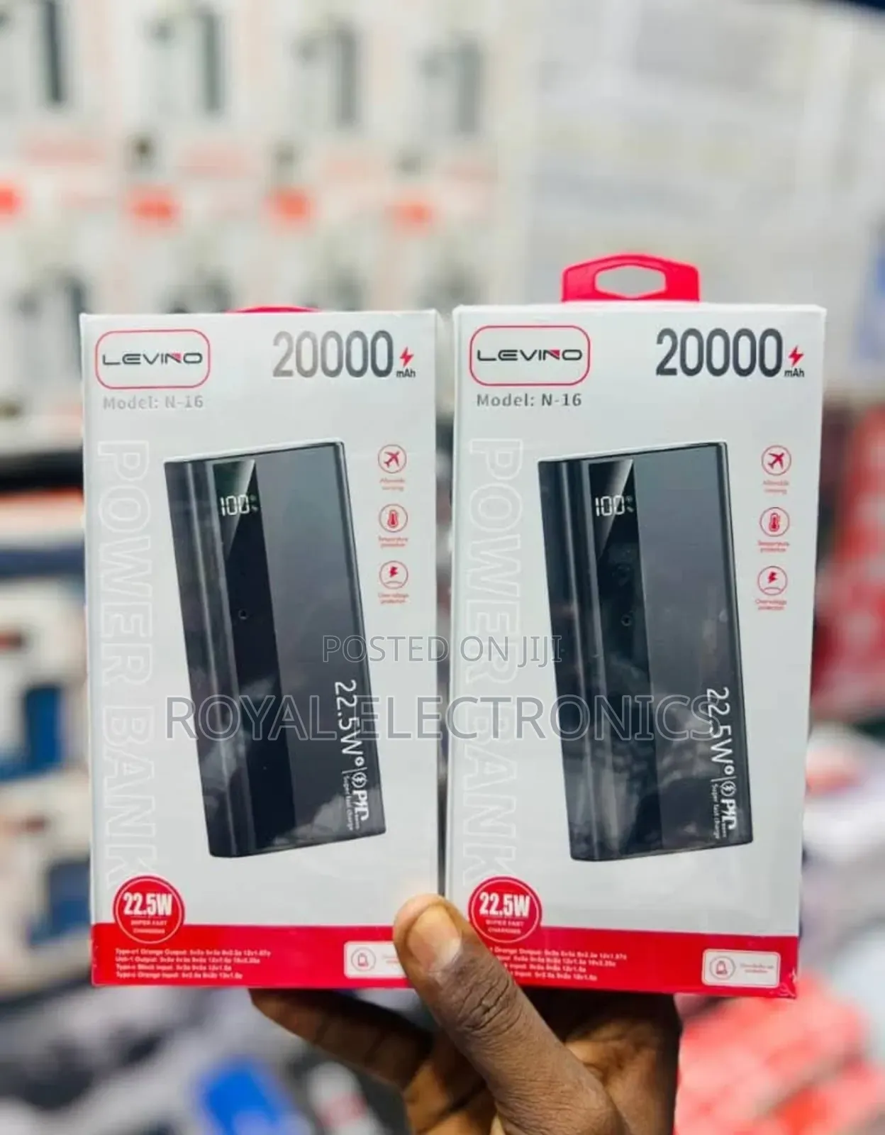 Original Super Fast Charging 20000 Mah Power Bank (በማከፋፈያ ዋጋ )