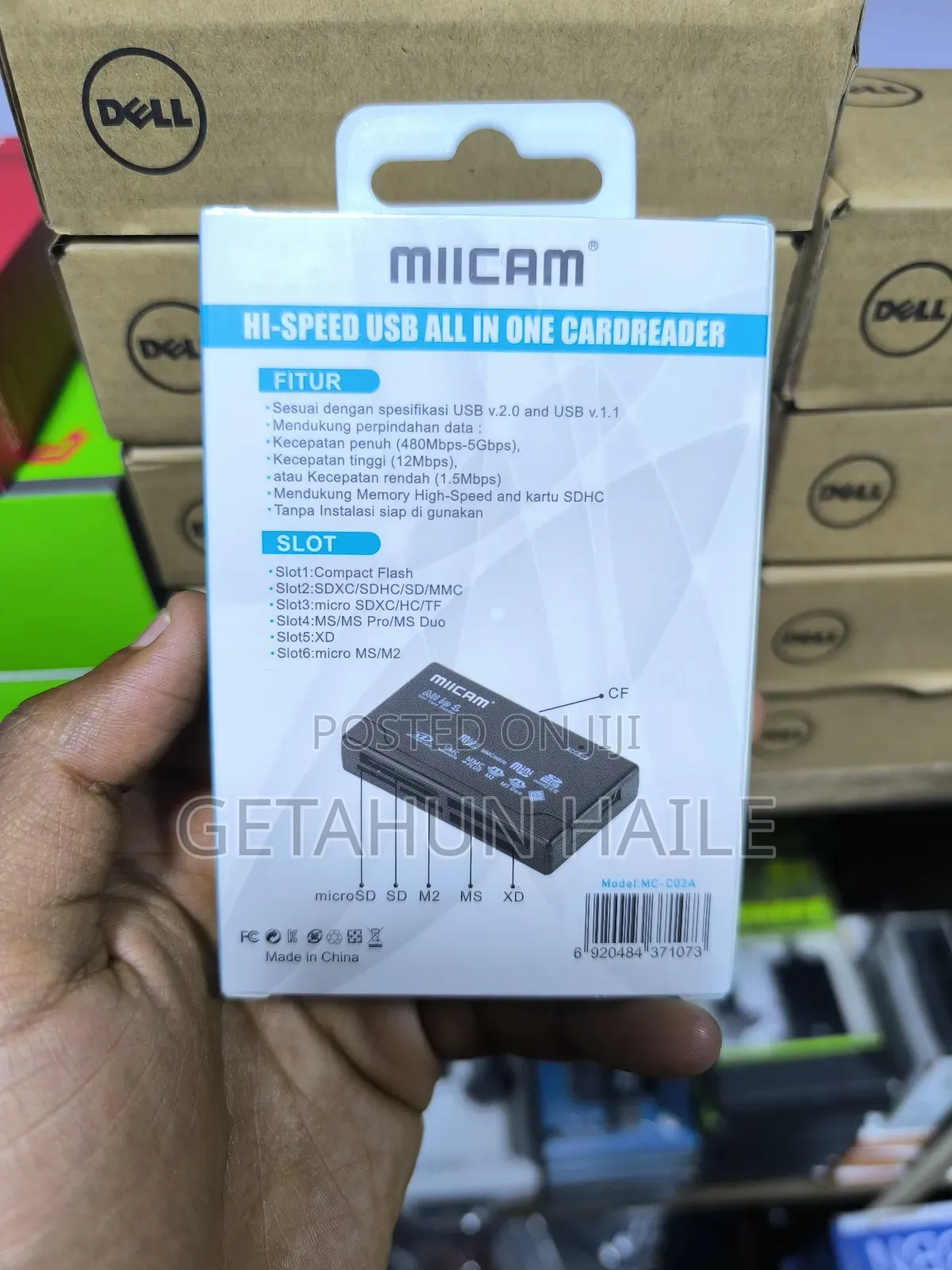 Miicam Mc-C02a High-Speed Usb All-in-One Card Reader