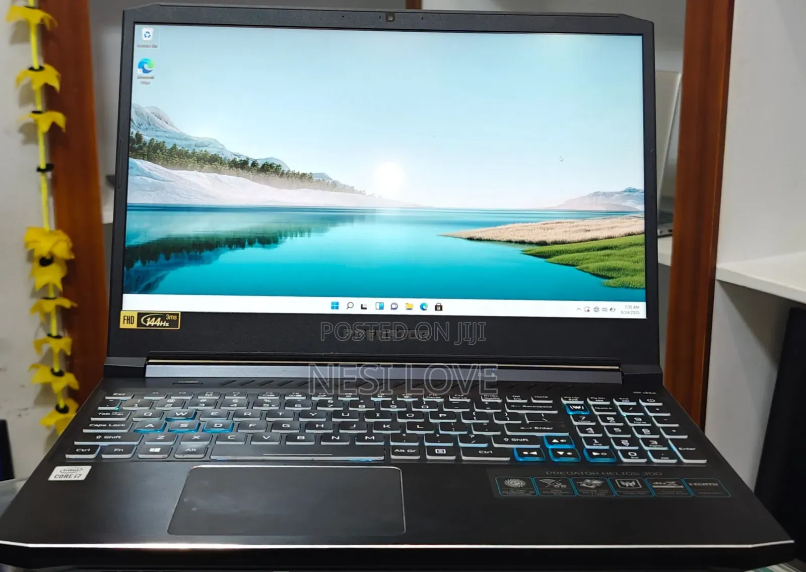 New Laptop Acer Predator Helios 300 16GB Intel Core I7 SSD 1T