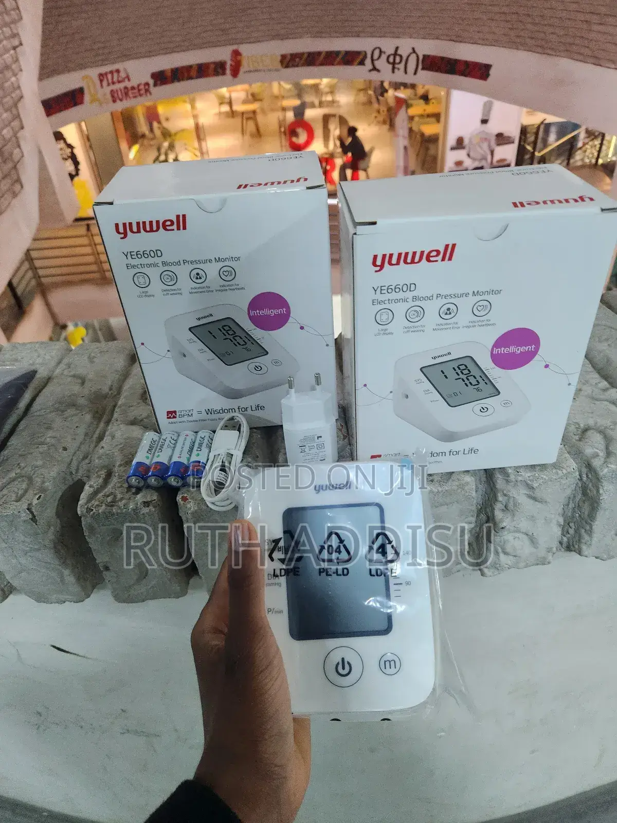 Packed Blood Pressuer Monitor丸的digital Quality Device Bp Monitor New