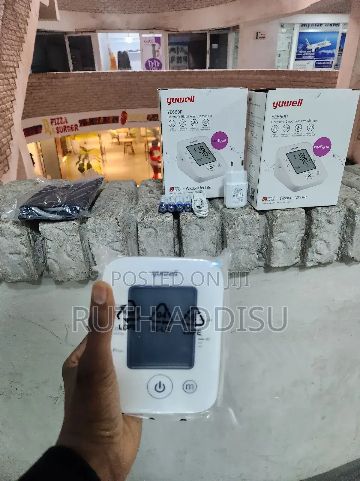 Digital Blood Pressuer Monitor求診new Bp Packed in Ethiopia Medical