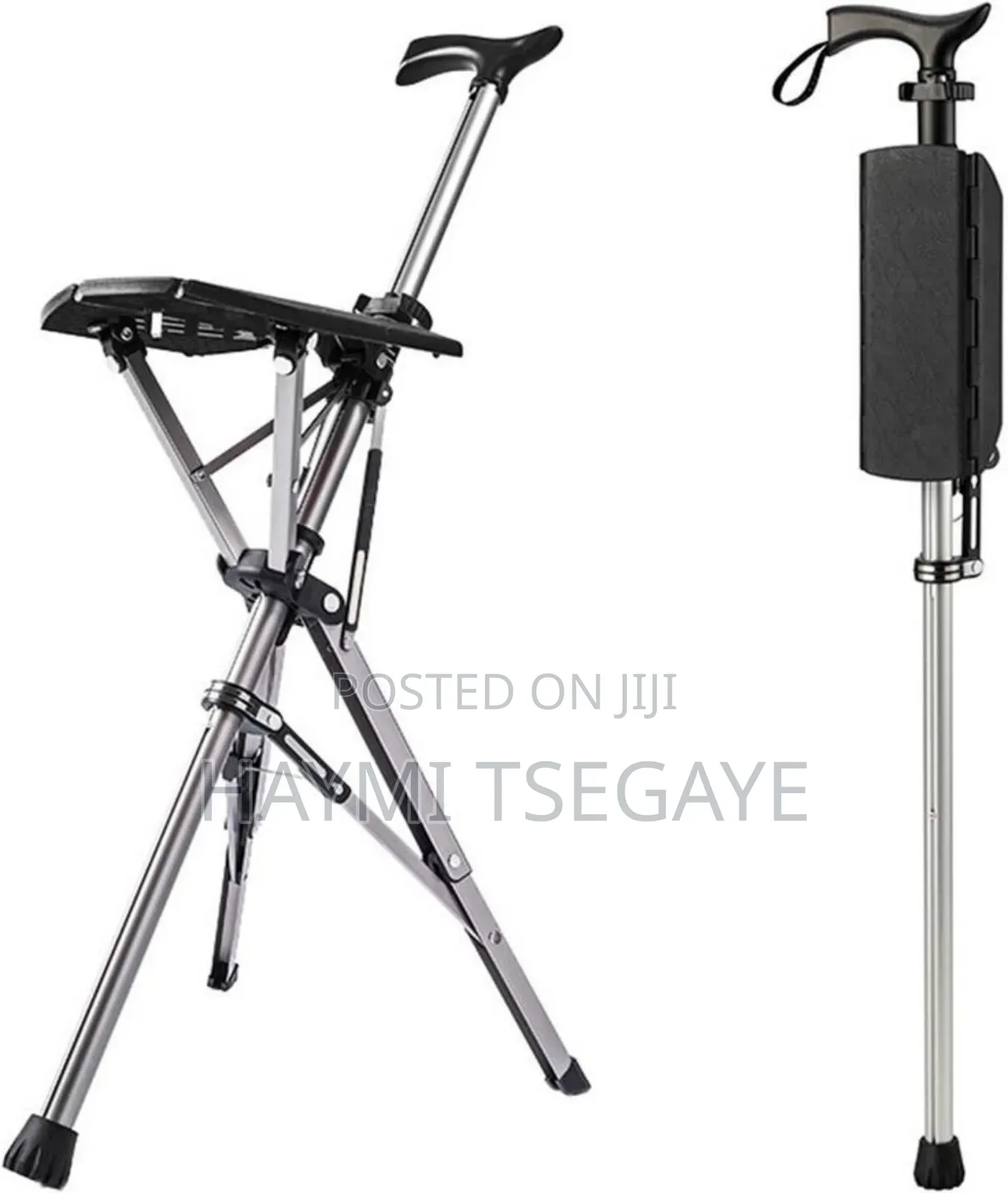 Foldable 3 Legged Walking Stick