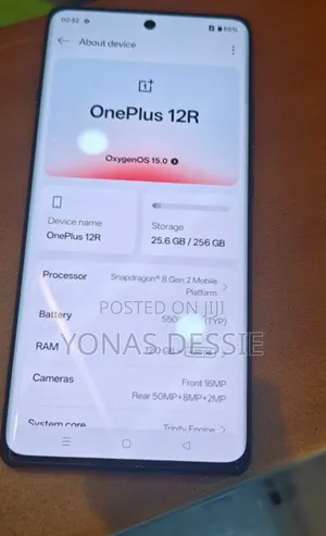 New OnePlus 12R 256 GB