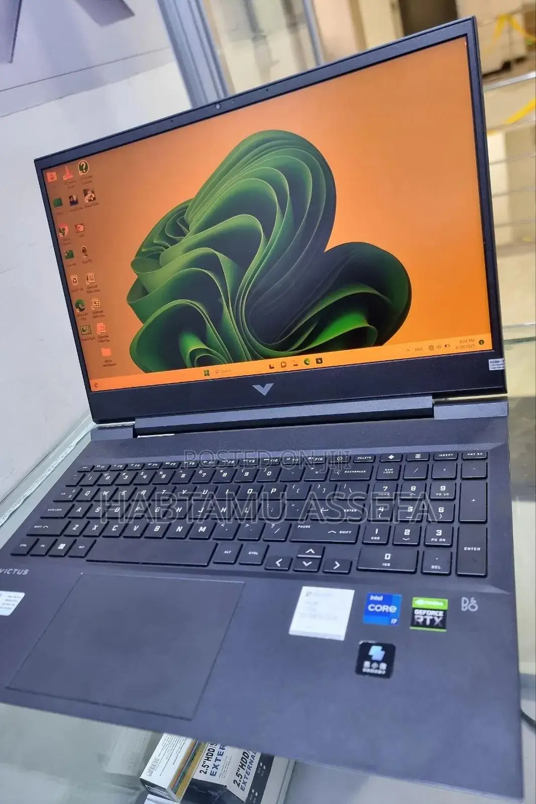 New Laptop HP Victus 16 16GB Intel Core i7 SSD 1T