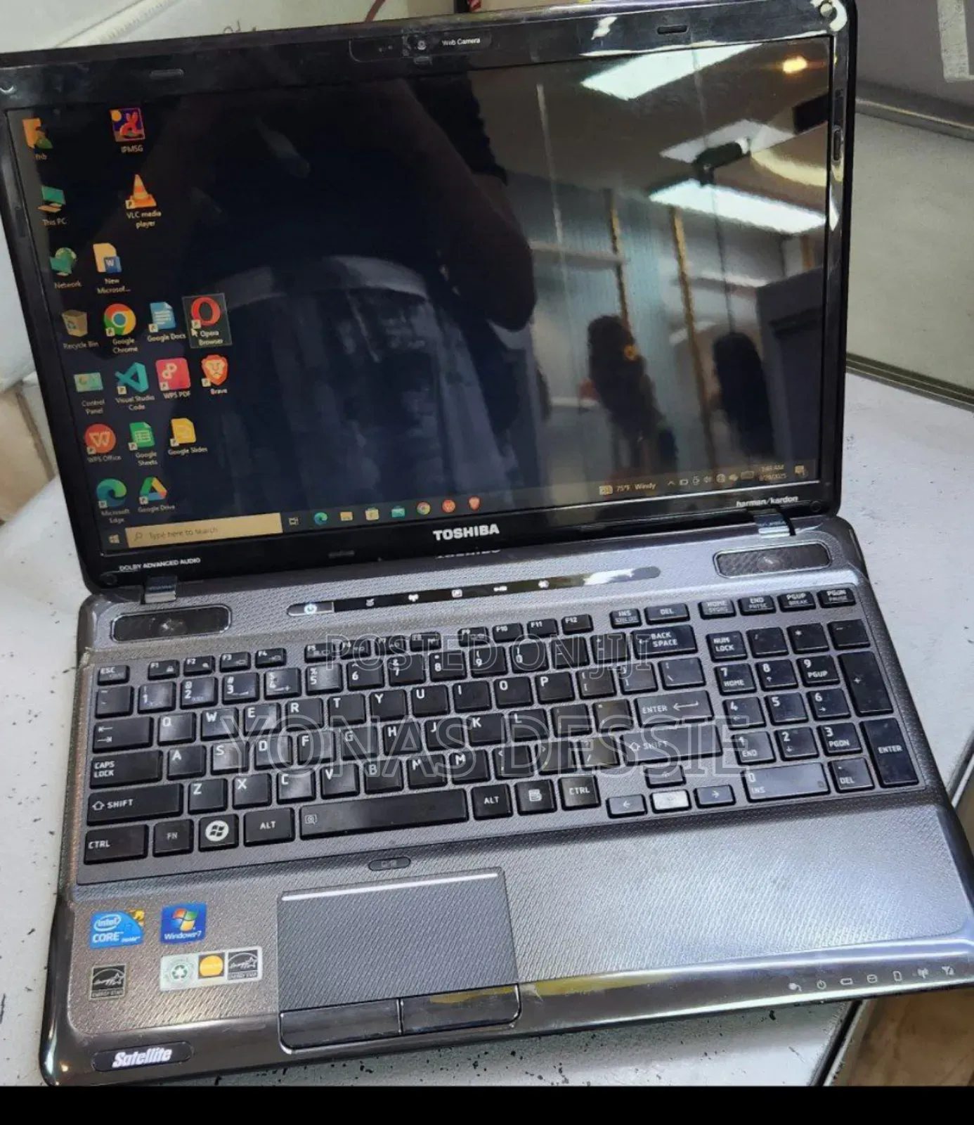 Laptop Toshiba Satellite C55 4GB Intel Core I3 HDD 500GB