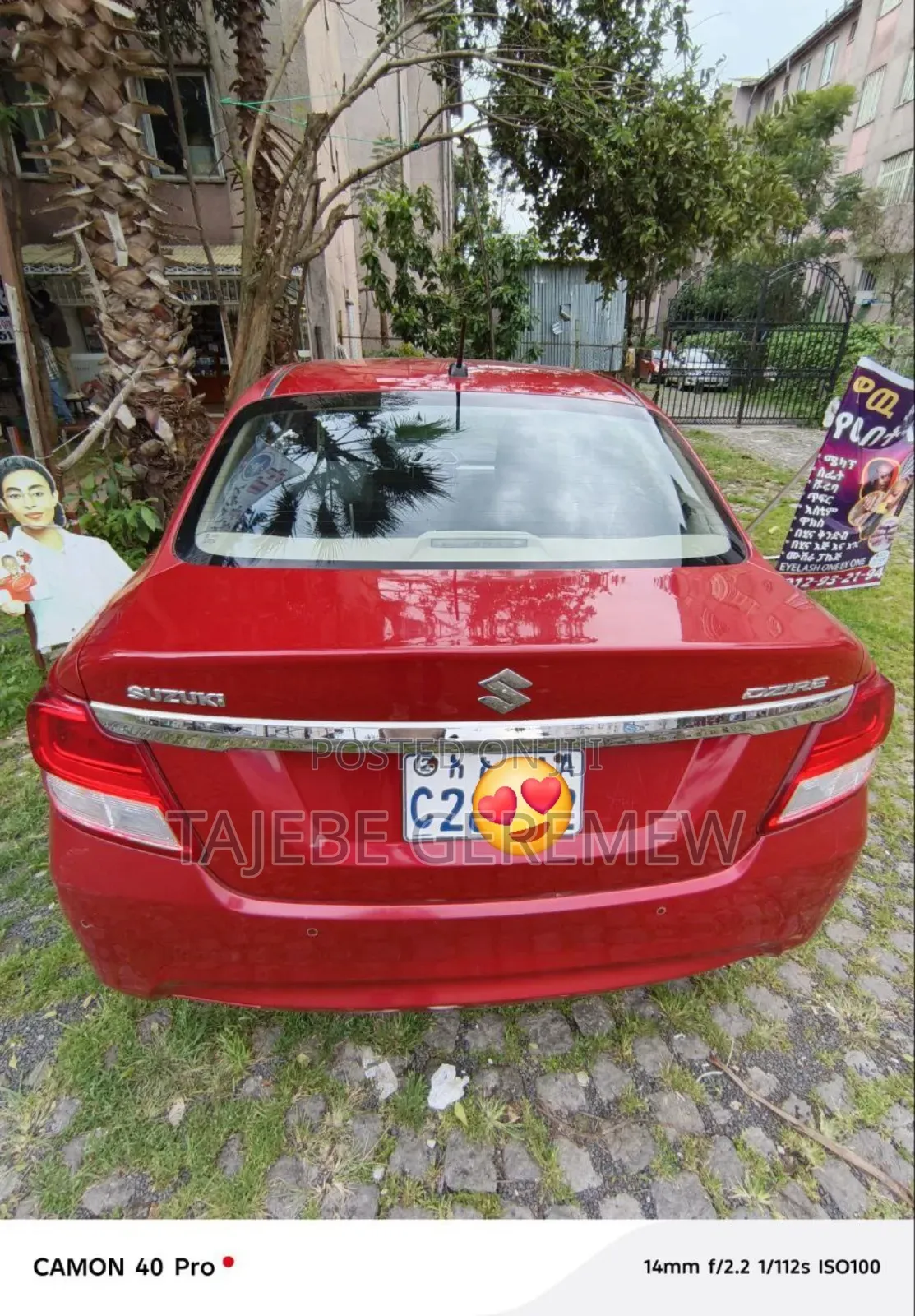 Suzuki Dzire 2022 Red