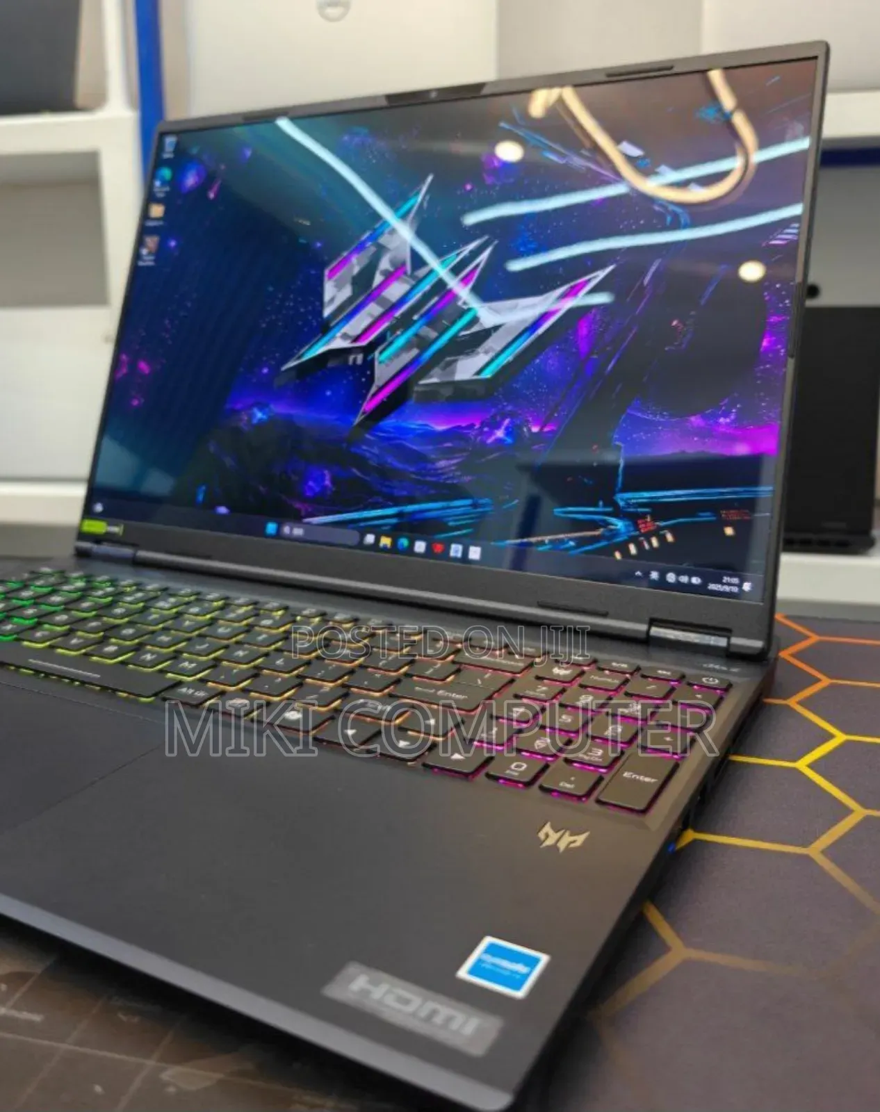 New Laptop Acer Predator Helios Neo 16 16GB Intel Core Ultra 9 SSD 1T