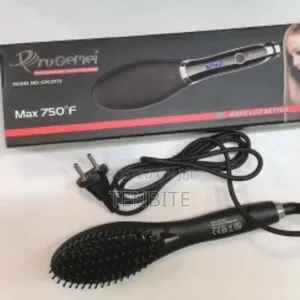 Pro Gemei Professional Hair Straightener Comb