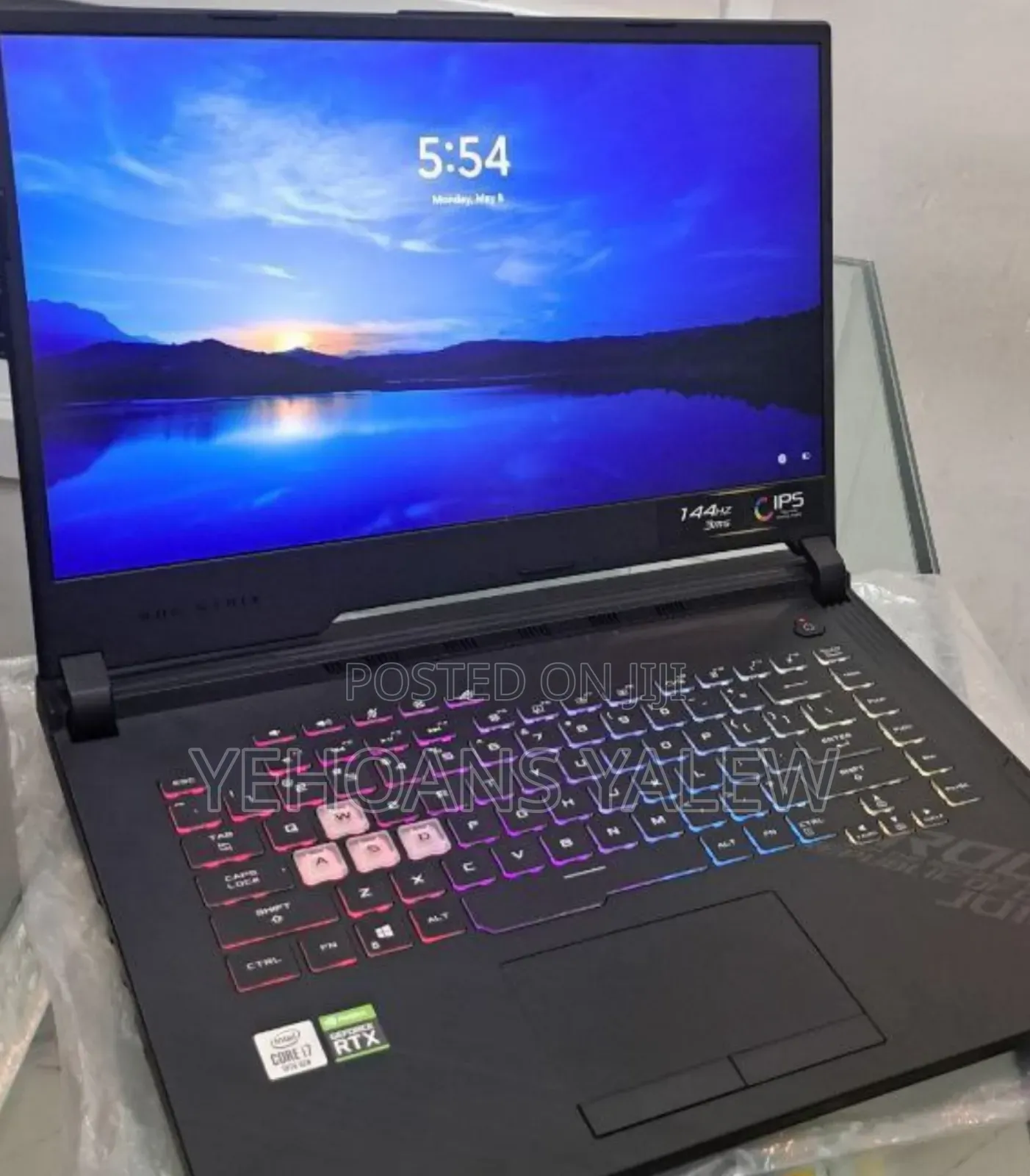 New Laptop Asus ROG Strix G15 16GB Intel Core I7 SSD 512GB