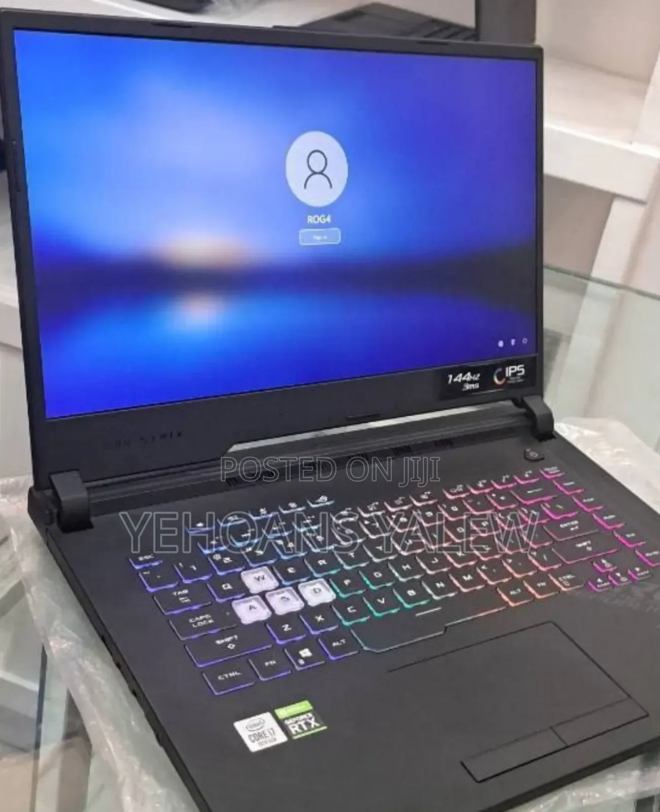 New Laptop Asus ROG Strix G15 16GB Intel Core I7 SSD 512GB