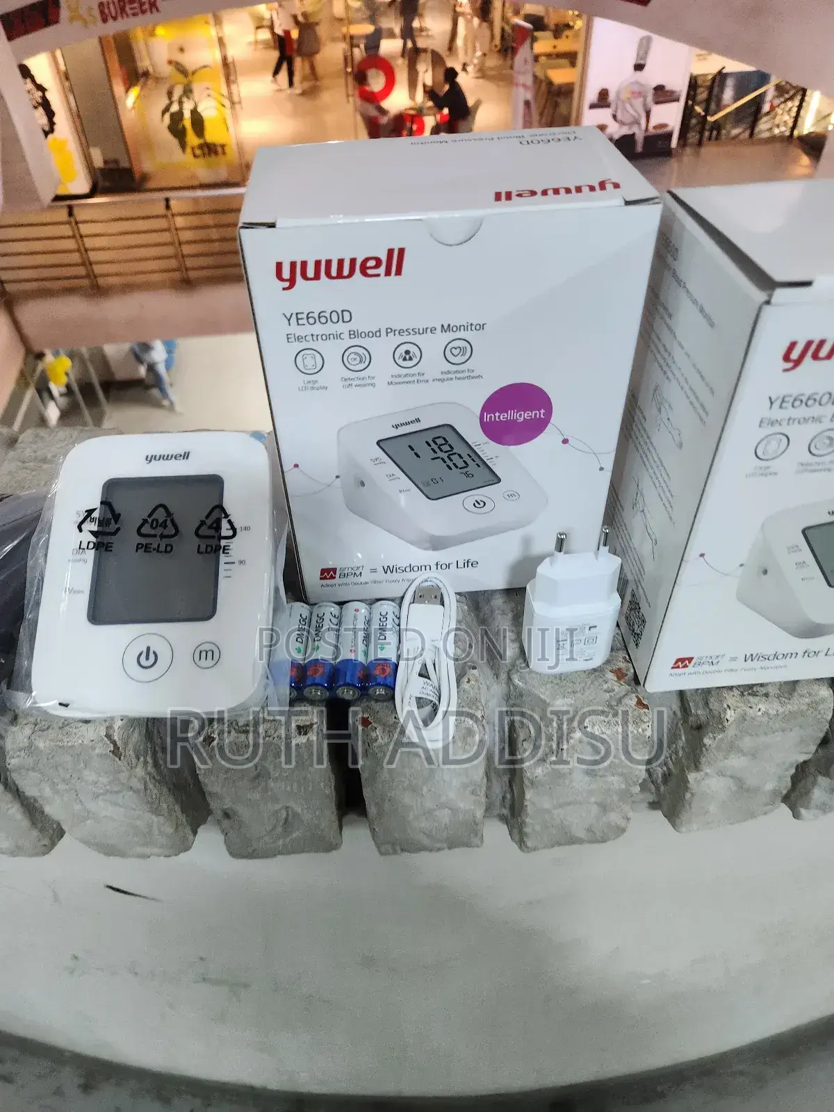 Yuwell Medical Packed Blood Pressure Monitor Yuwell Ye680b Medical