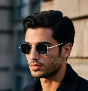 Photo - Men Square Frame Fashionable Glasses for Outdoor Travel Casual Shades