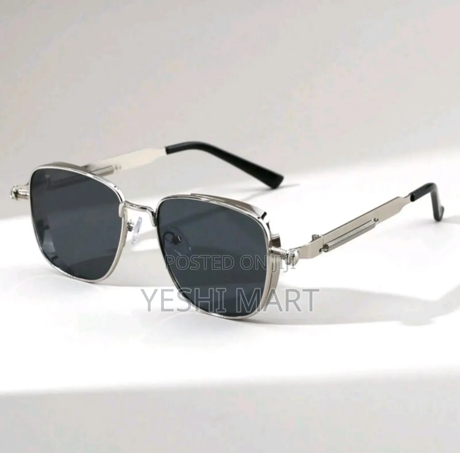 Men Square Frame Fashionable Glasses for Outdoor Travel Casual Shades