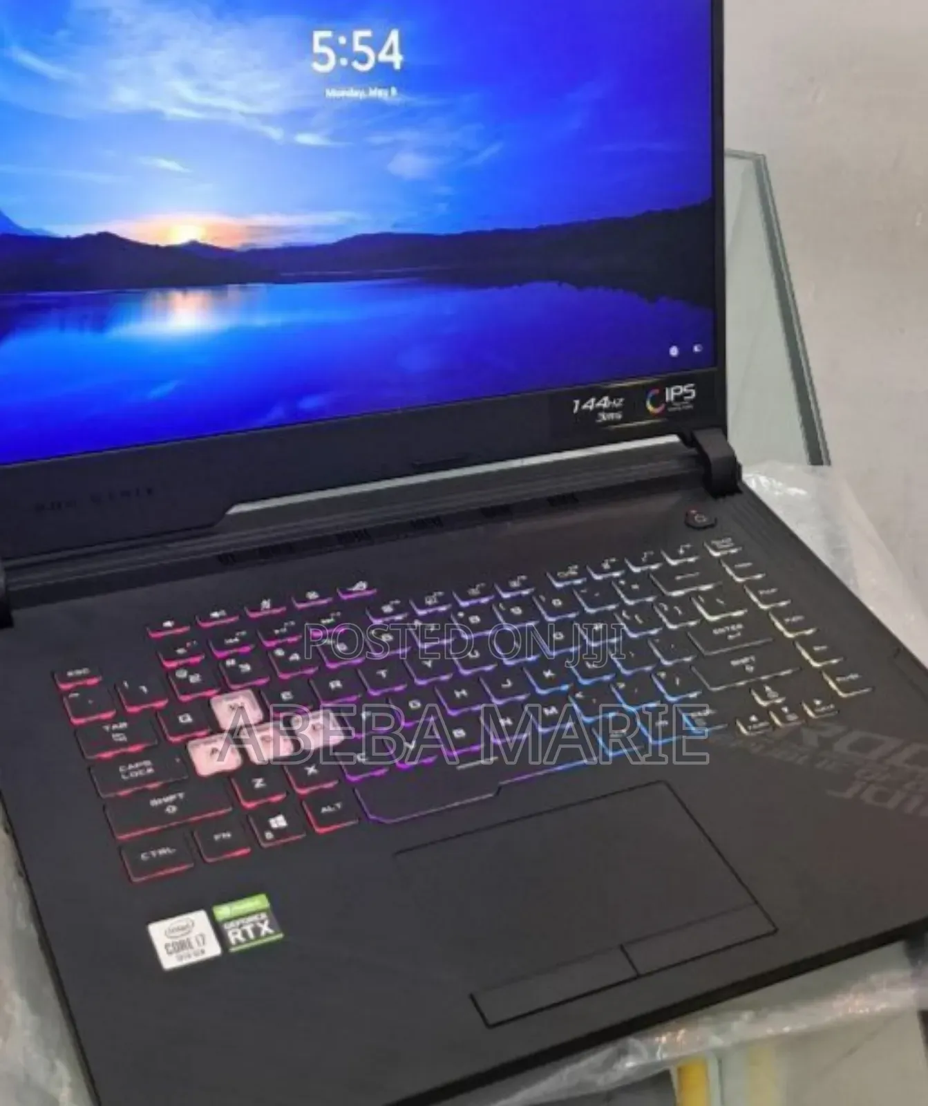 New Laptop Asus ROG Strix G15 16GB Intel Core I7 SSD 512GB