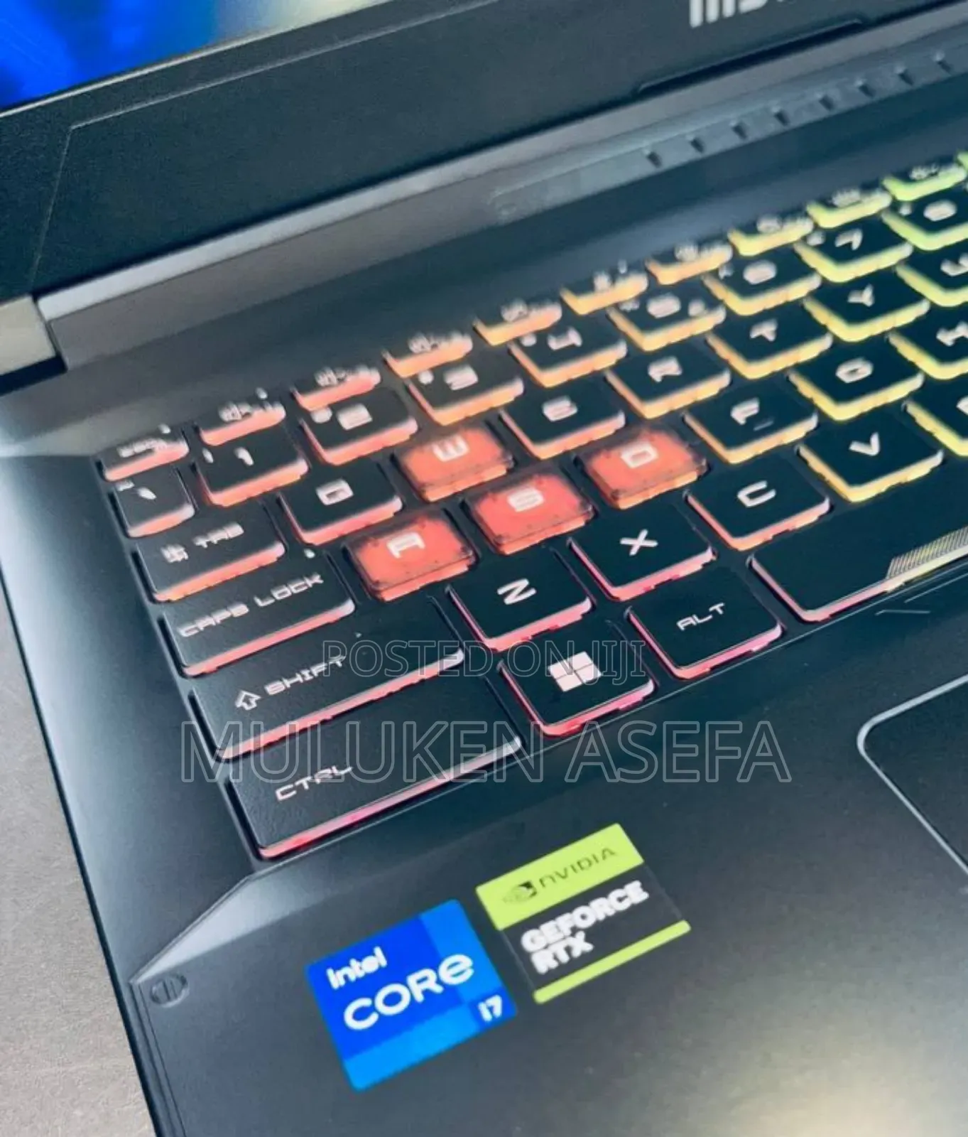 New Laptop MSI Katana 15 16GB Intel Core I7 SSD 1T