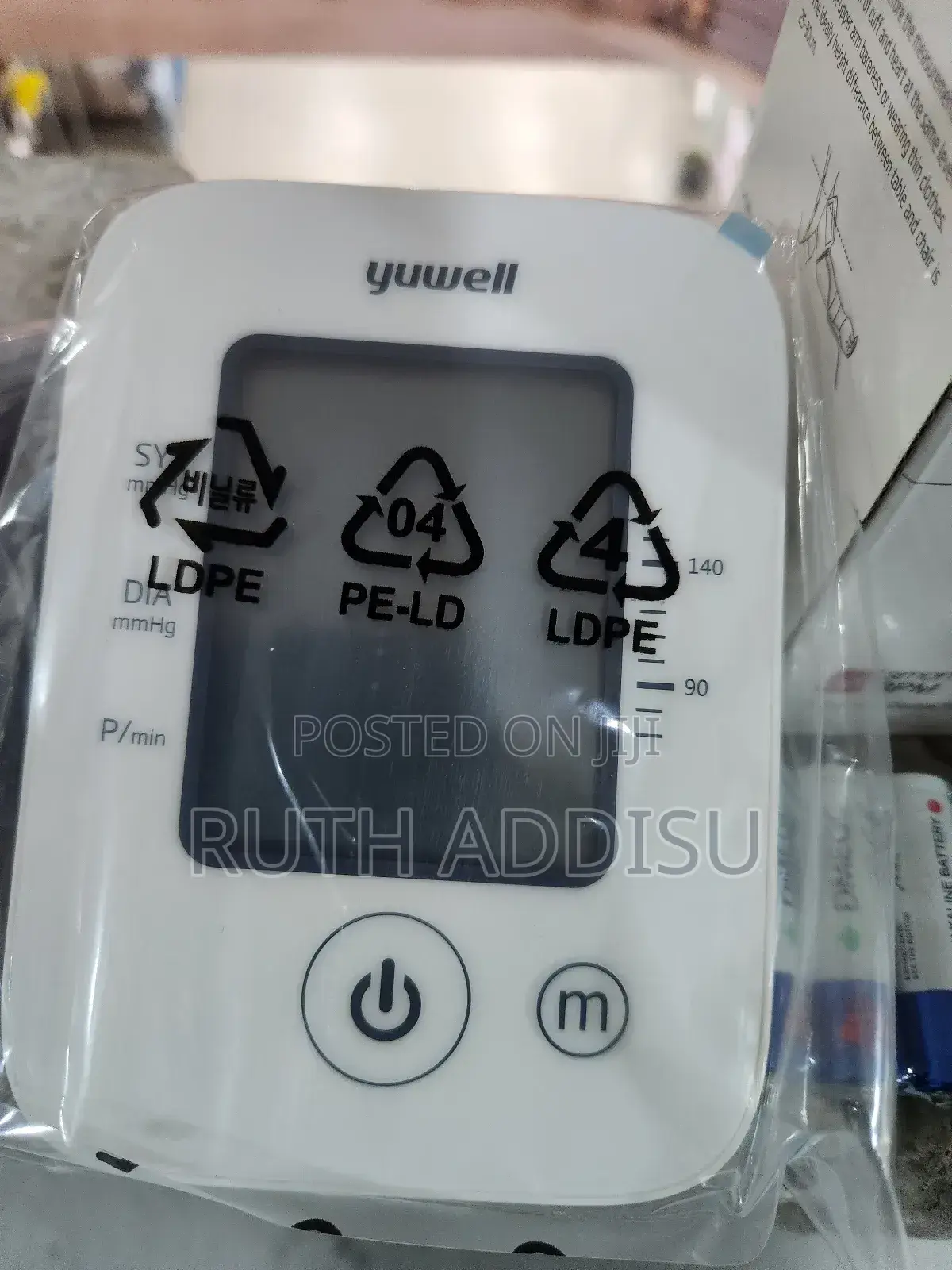 Packed Laminated With Batteries and Cuff Digit Bp Monitor New Almunium