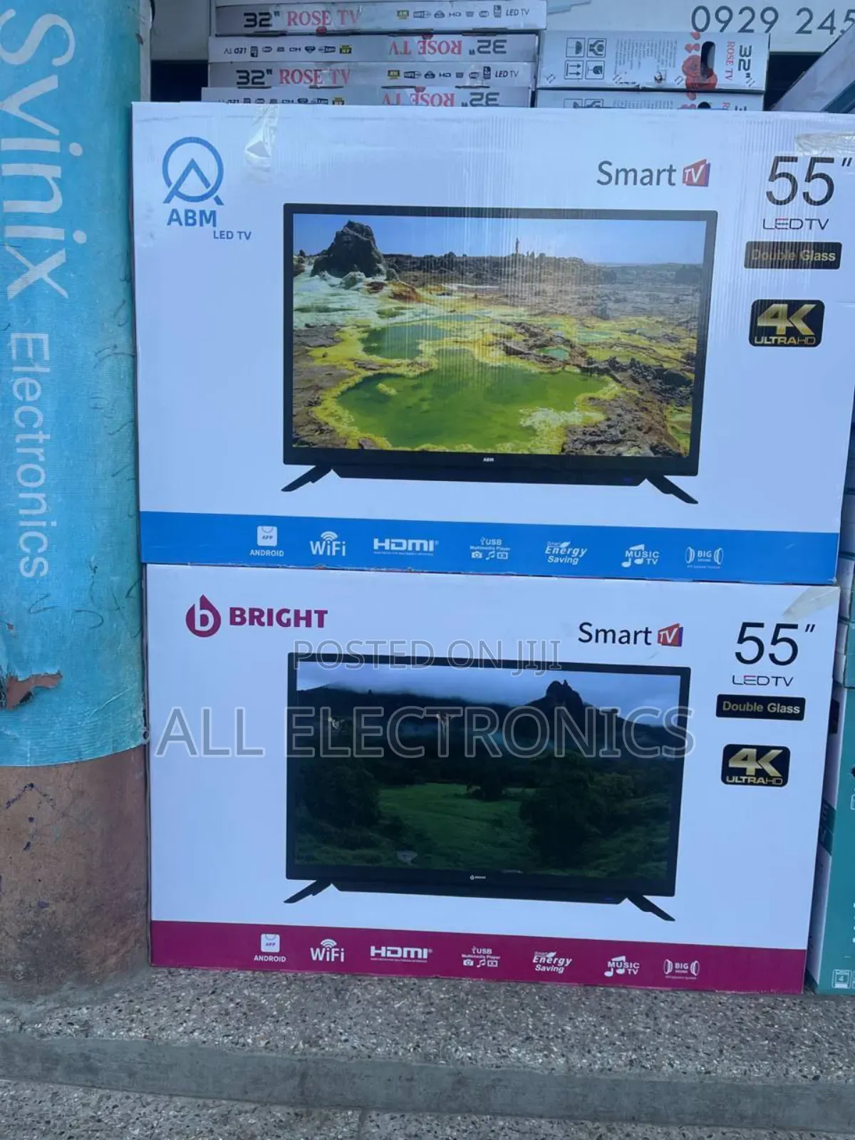 Bright"55"Inch""Smrt "Tv