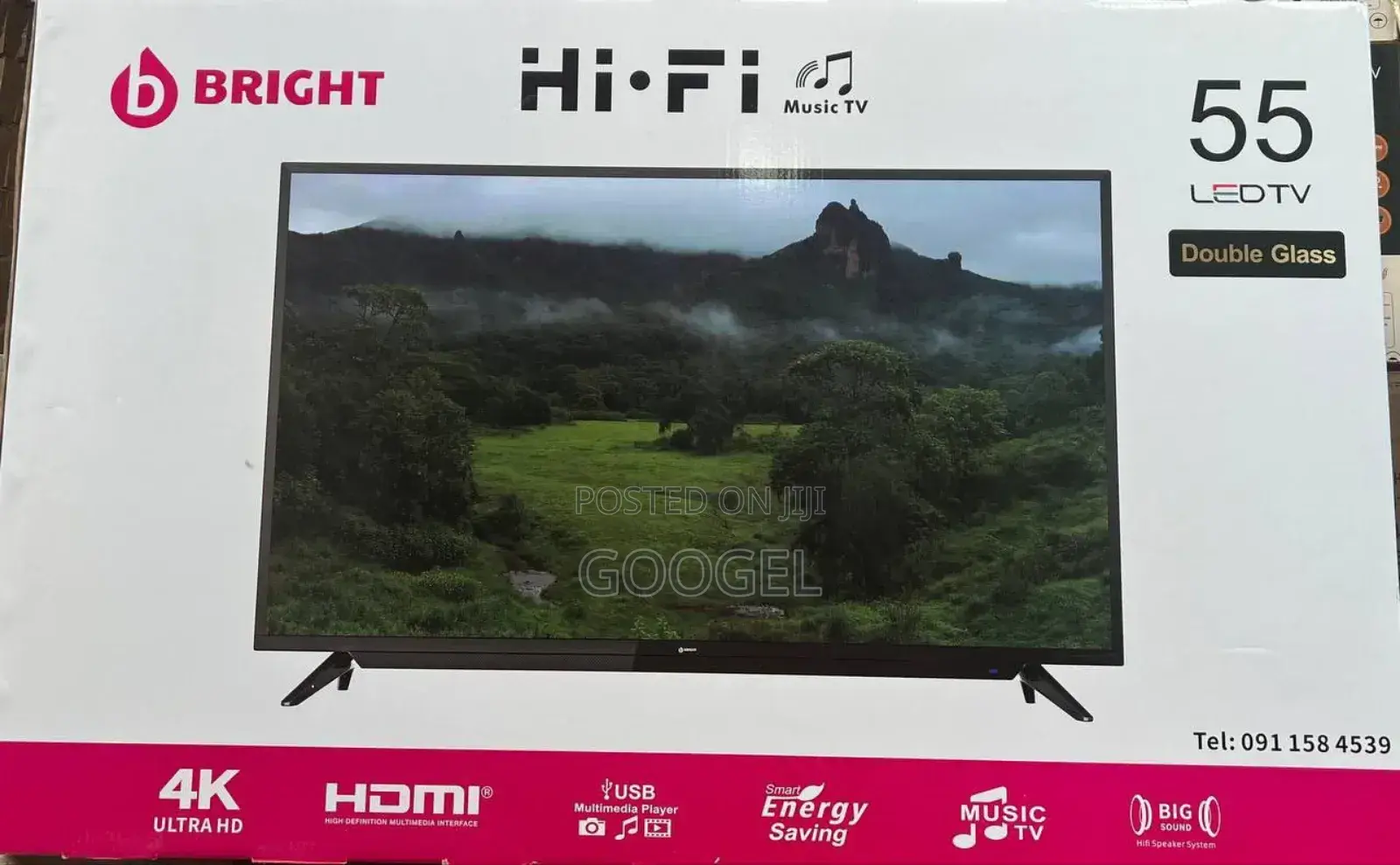 Bright"55"Inch""Smrt "Tv