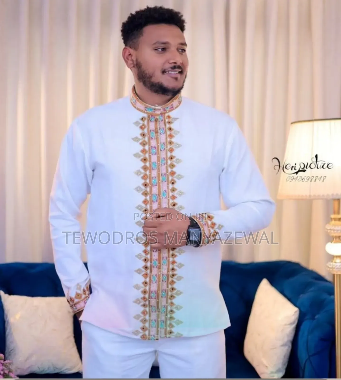 Teddy Tibeb ቴዲ ጥበብ Ethiopian Cultural Traditional Dress