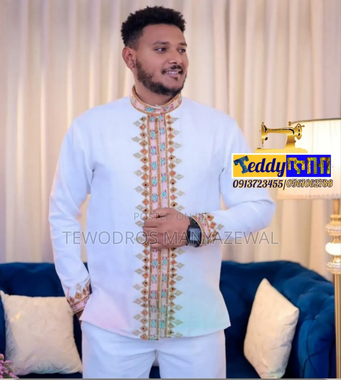 Teddy Tibeb ቴዲ ጥበብ Ethiopian Cultural Traditional Dress