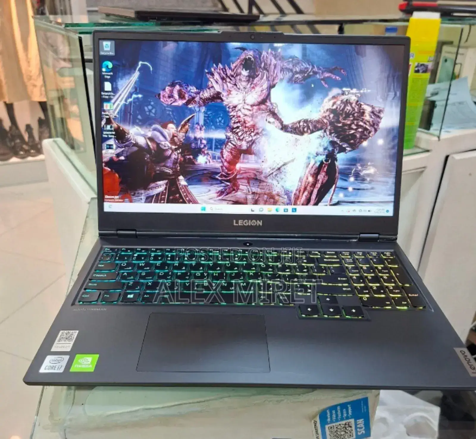 New Laptop Lenovo Legion 5 16GB Intel Core I7 SSD 1T