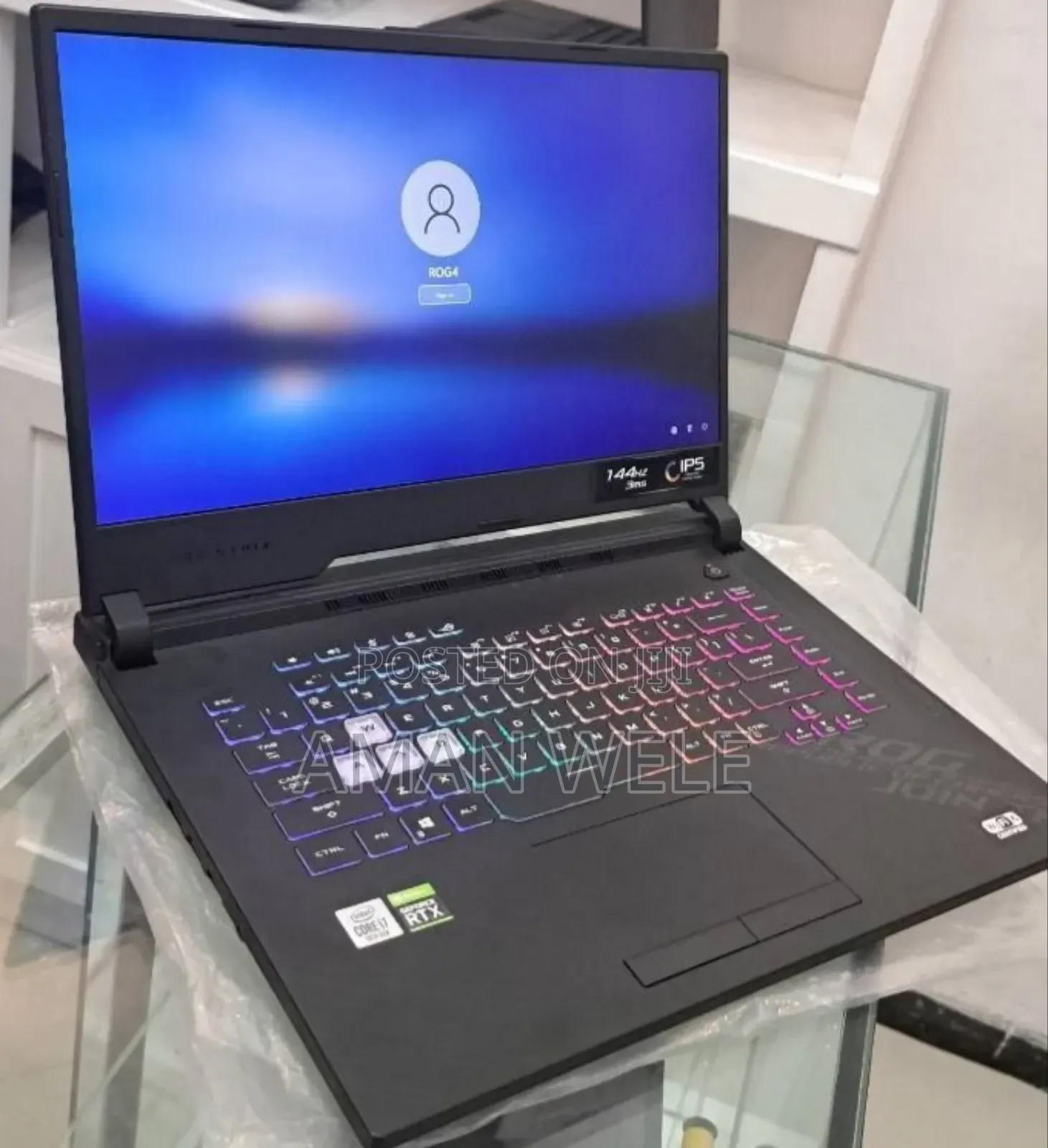 New Laptop Asus ROG Strix G15 16GB Intel Core I7 SSD 512GB