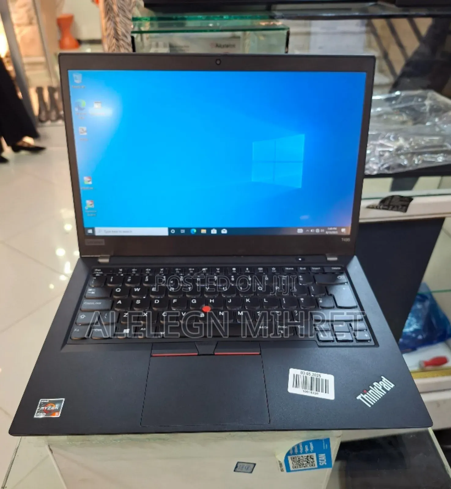 New Laptop Lenovo ThinkPad T495s 16GB AMD Ryzen 5 SSD 512GB