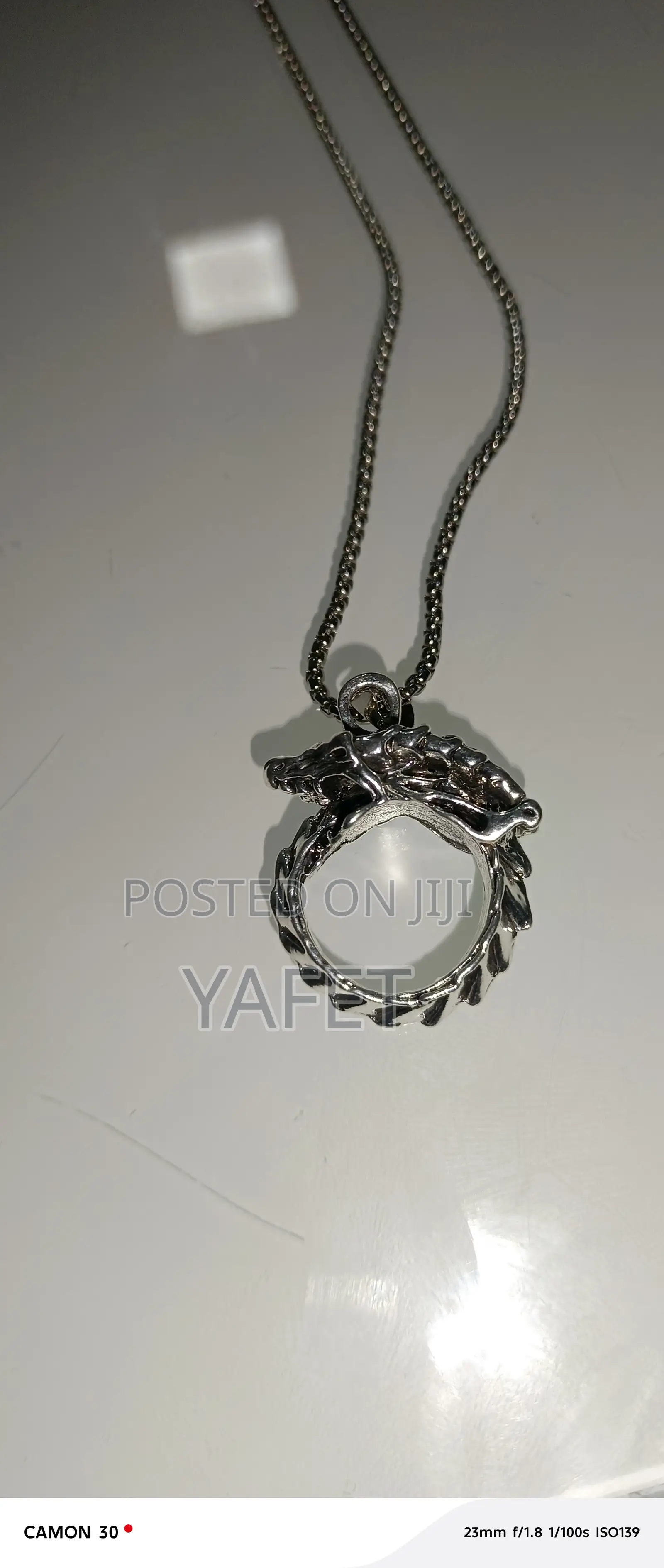 Silver Necleces and Ring