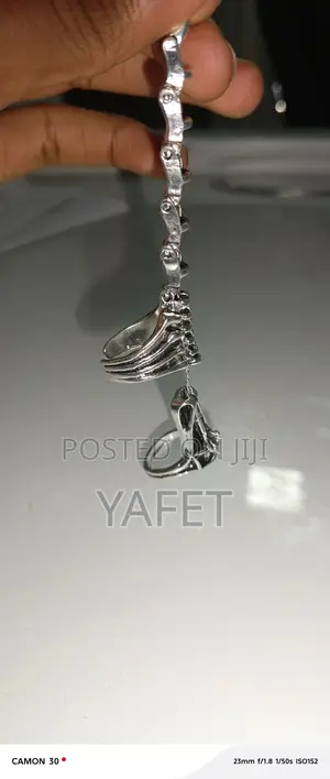 Silver Necleces and Ring