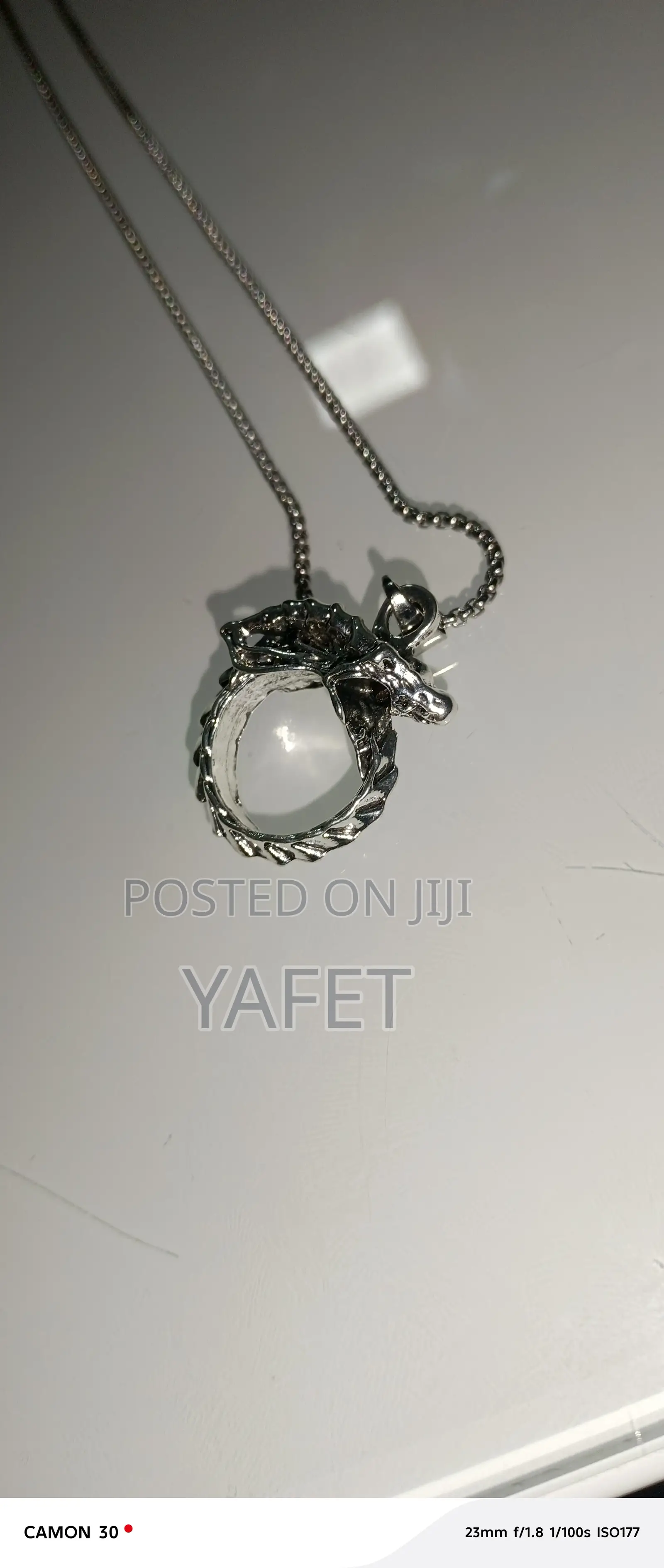 Silver Necleces and Ring