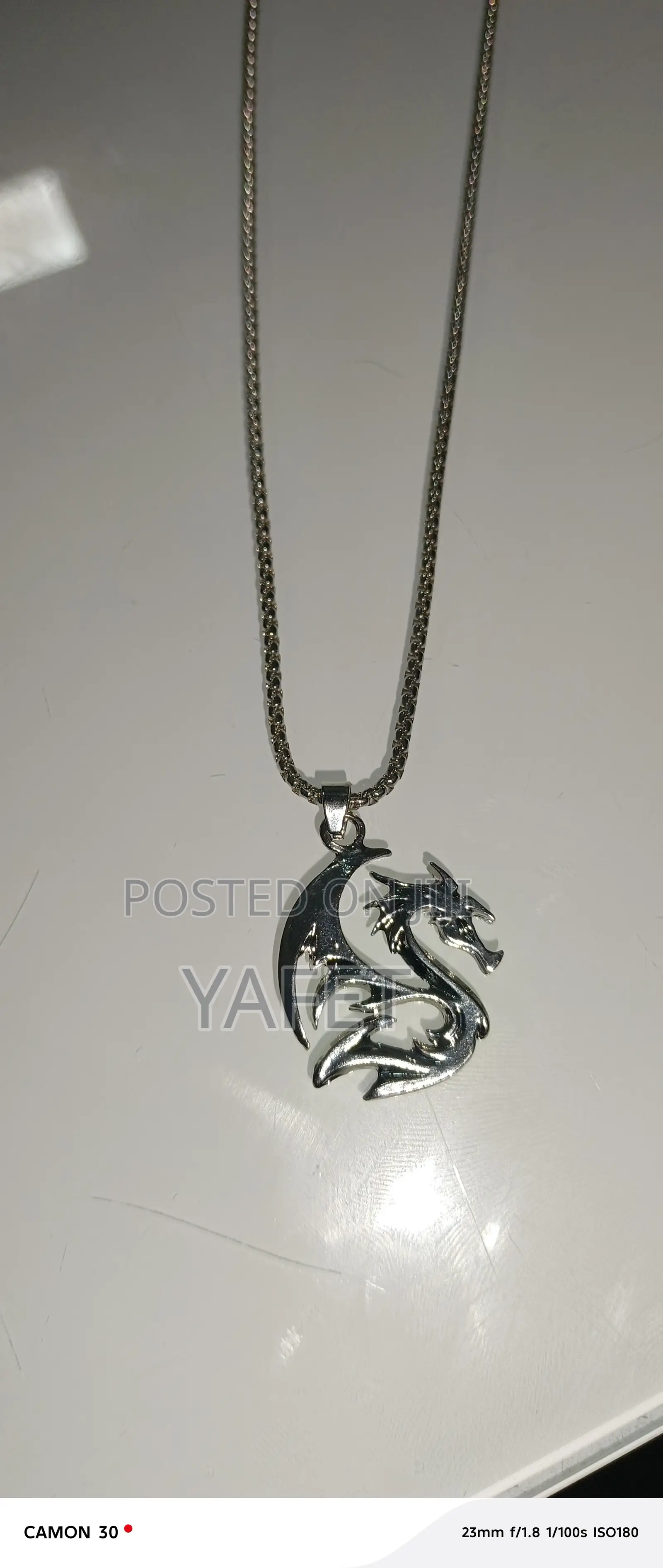 Silver Necleces and Ring