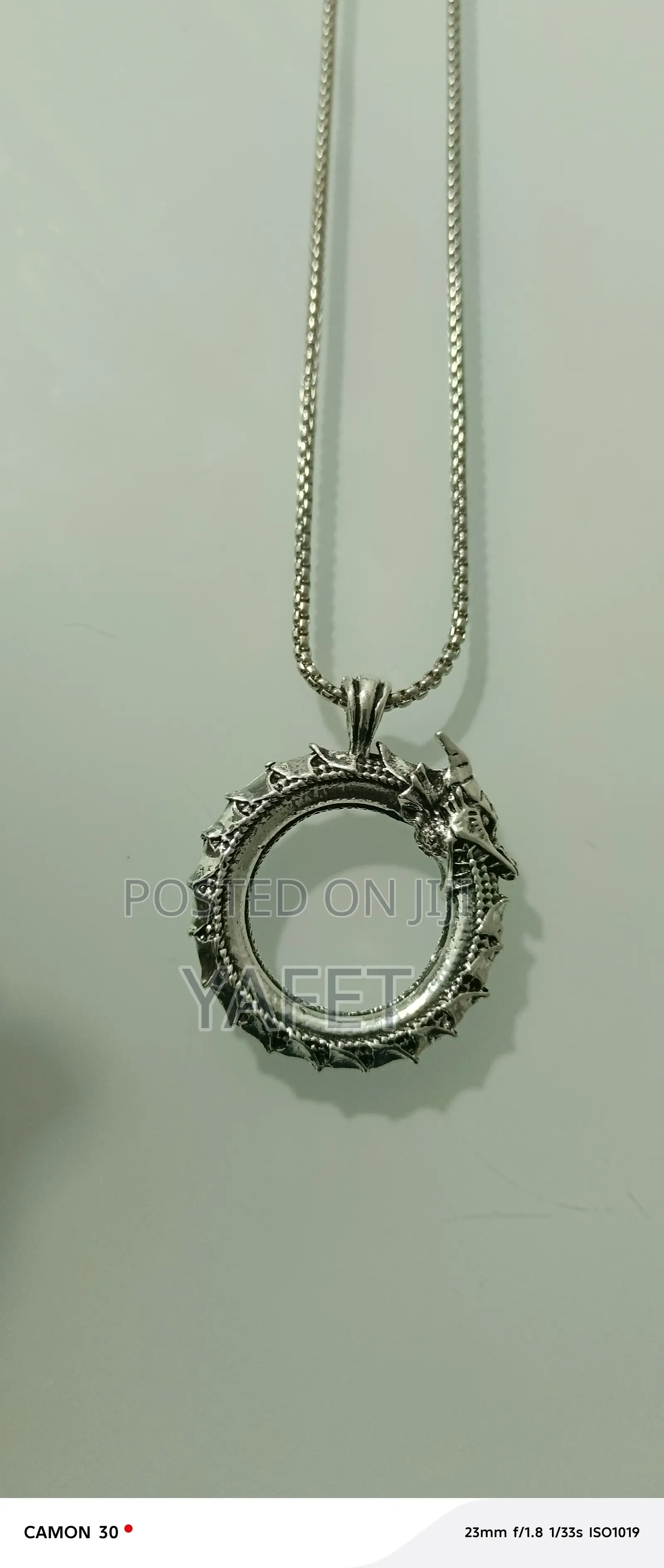 Silver Necleces and Ring