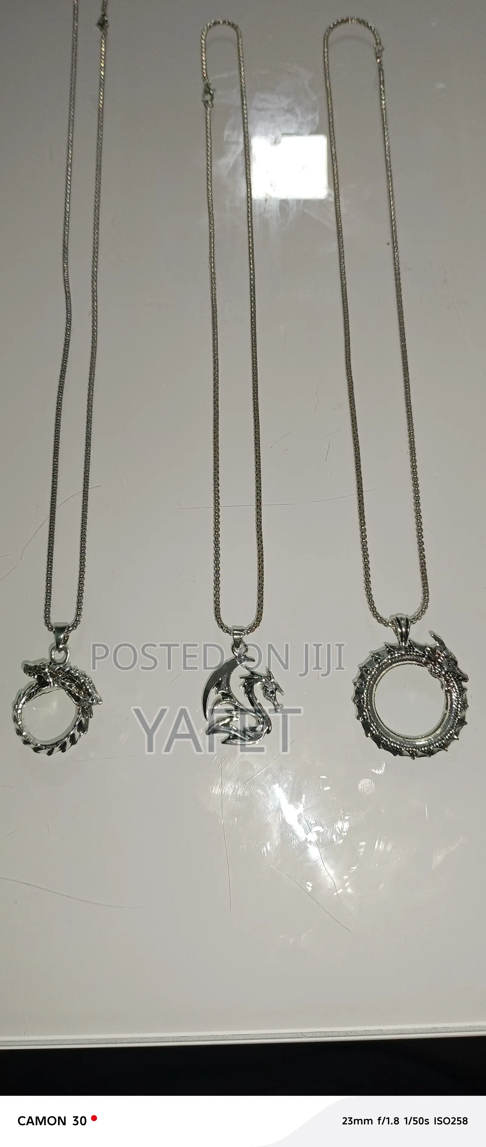 Silver Necleces and Ring