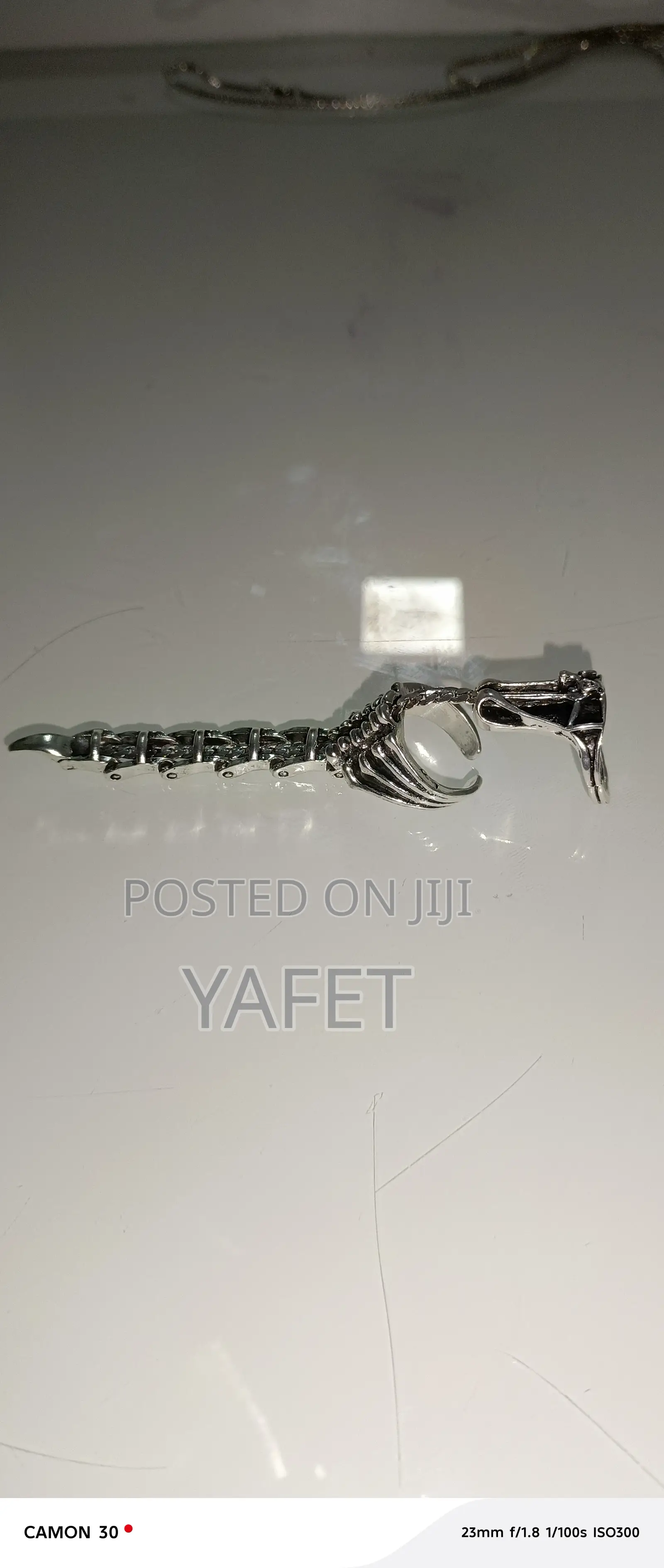 Silver Necleces and Ring