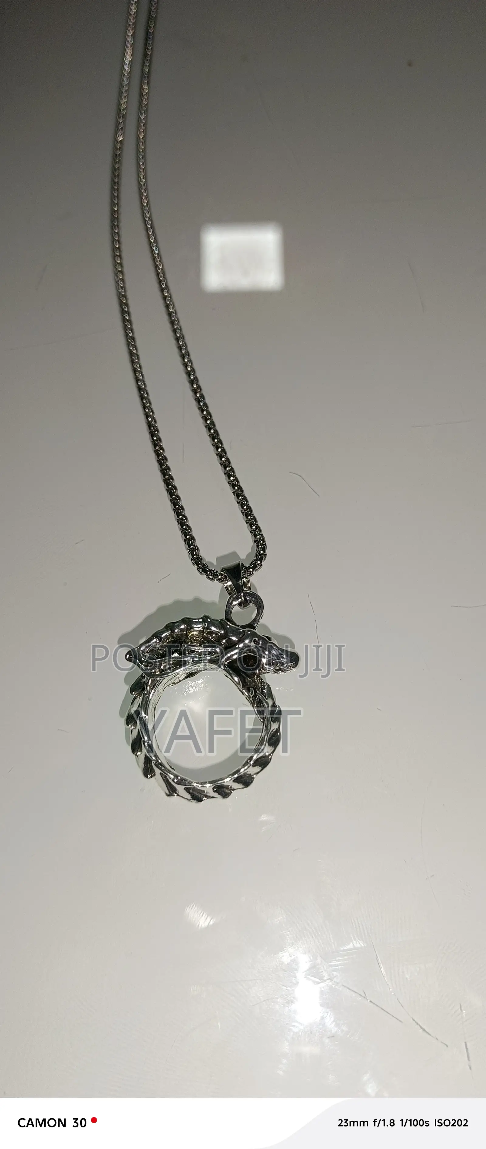 Silver Necleces and Ring