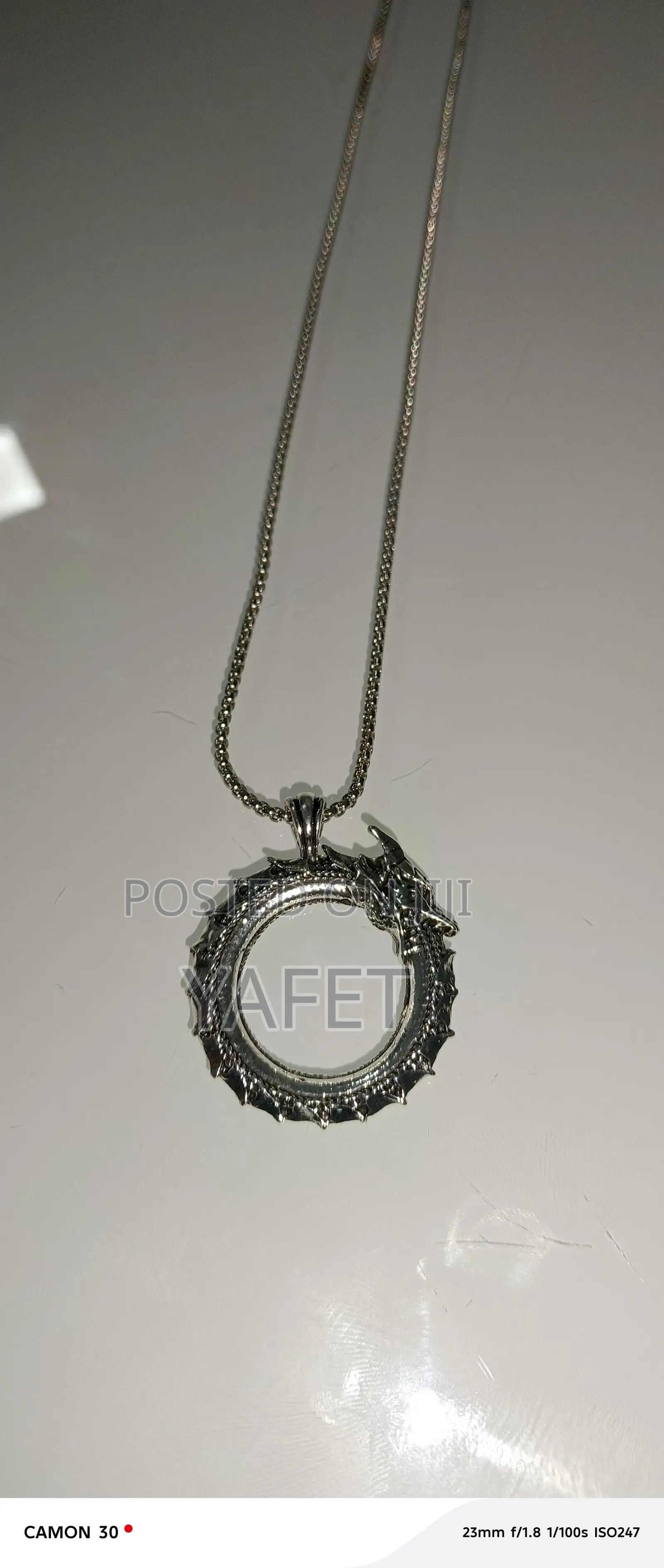 Silver Necleces and Ring