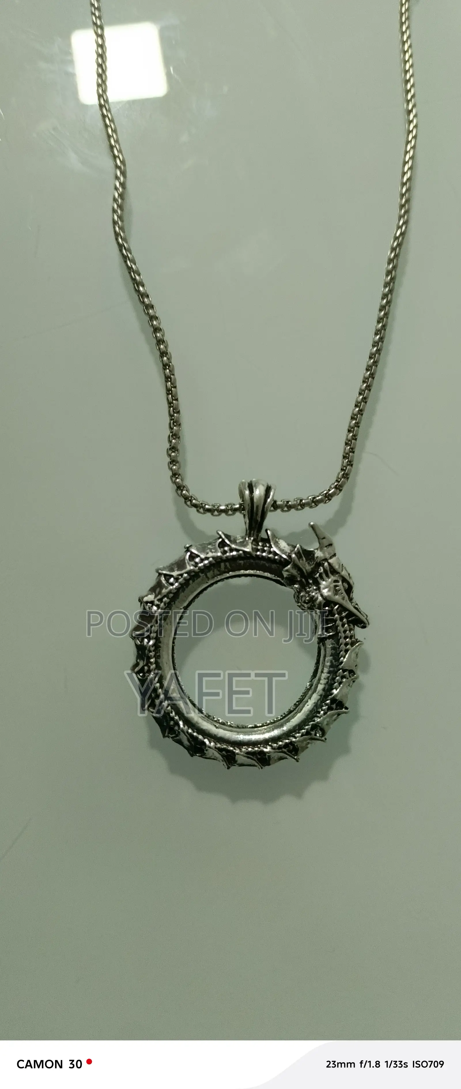 Silver Necleces and Ring