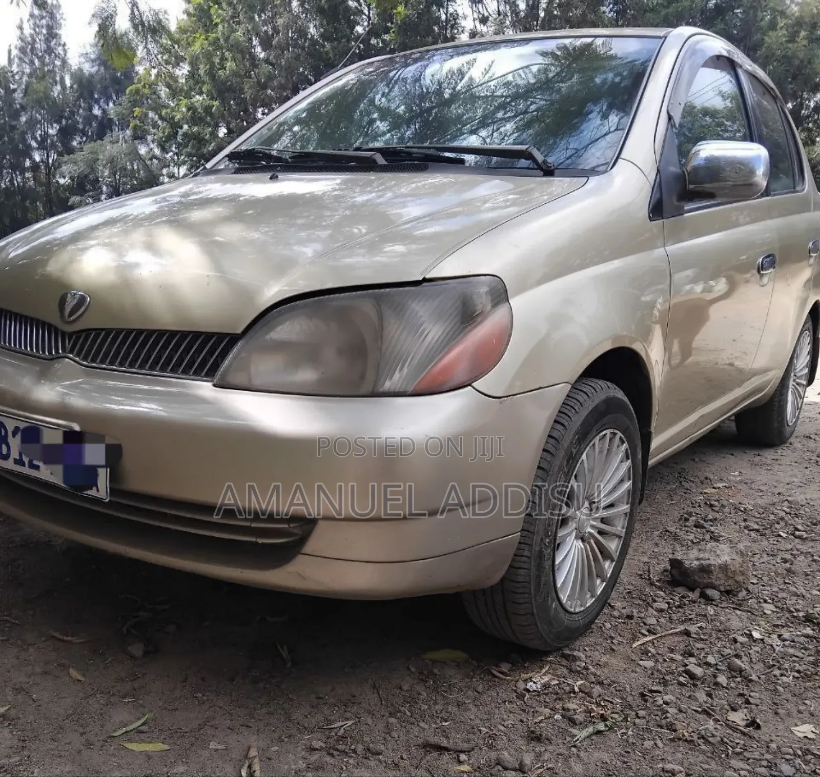 Toyota Platz 2001 Gold