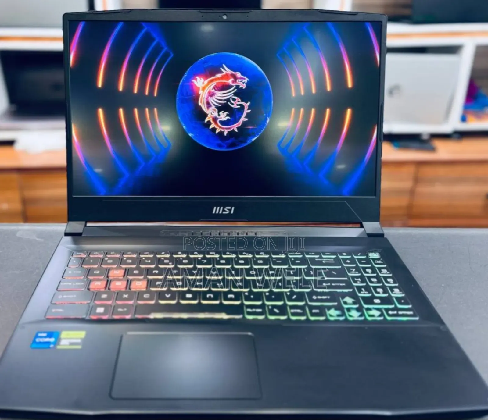 New Laptop MSI GF63 16GB Intel Core I7 SSD 1T