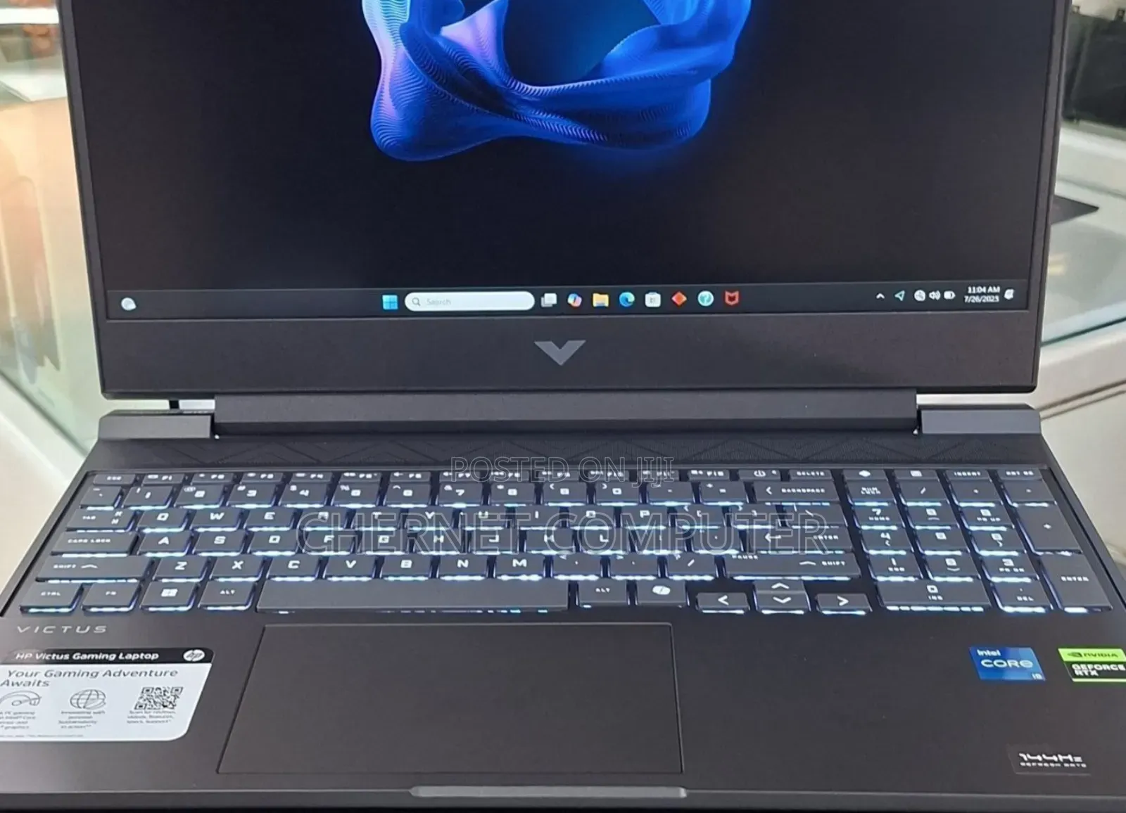 New Laptop HP Victus 15 8GB Intel Core I5 SSD 512GB