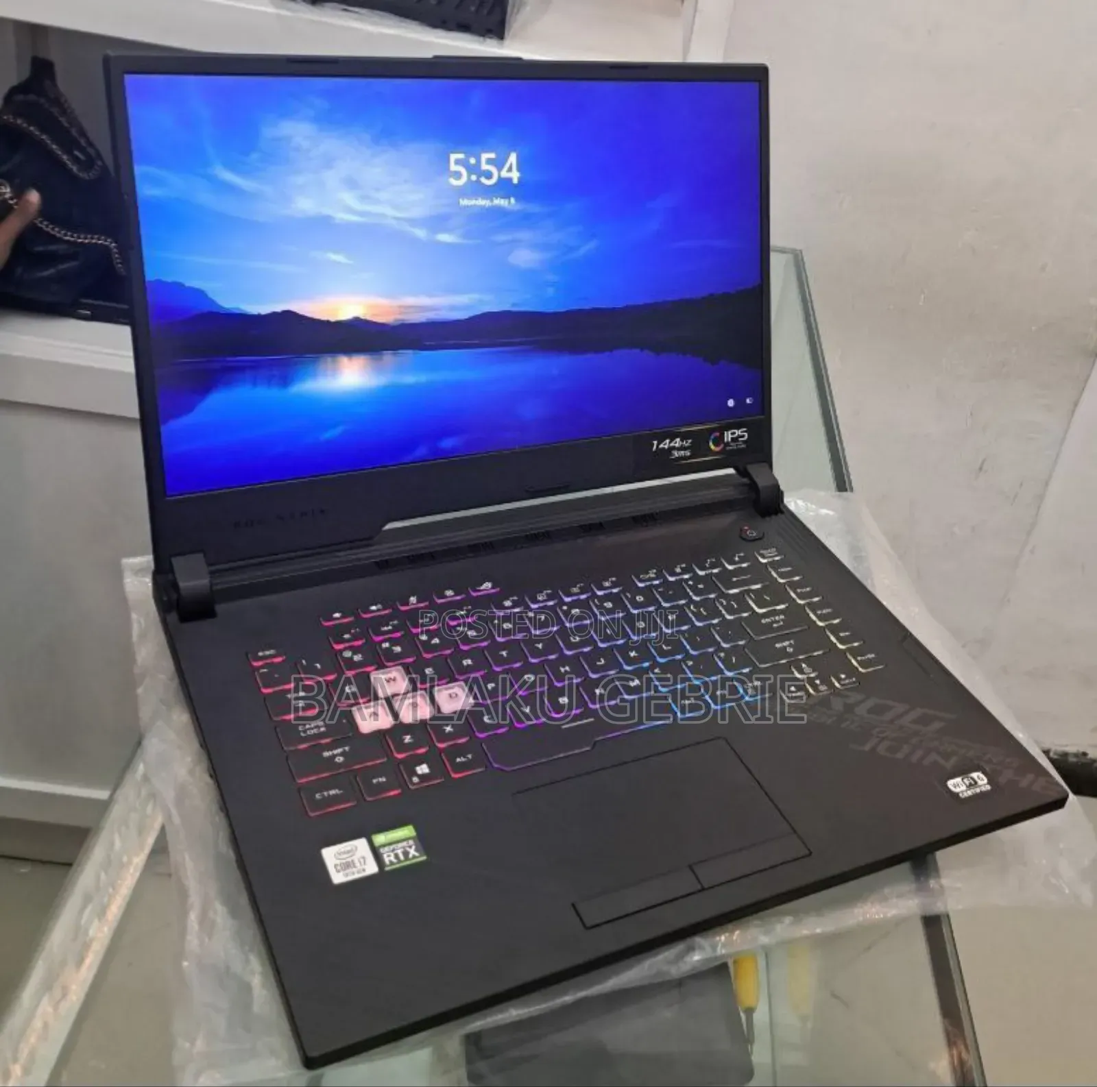 New Laptop Asus ROG Strix G15 16GB Intel Core I7 SSD 512GB