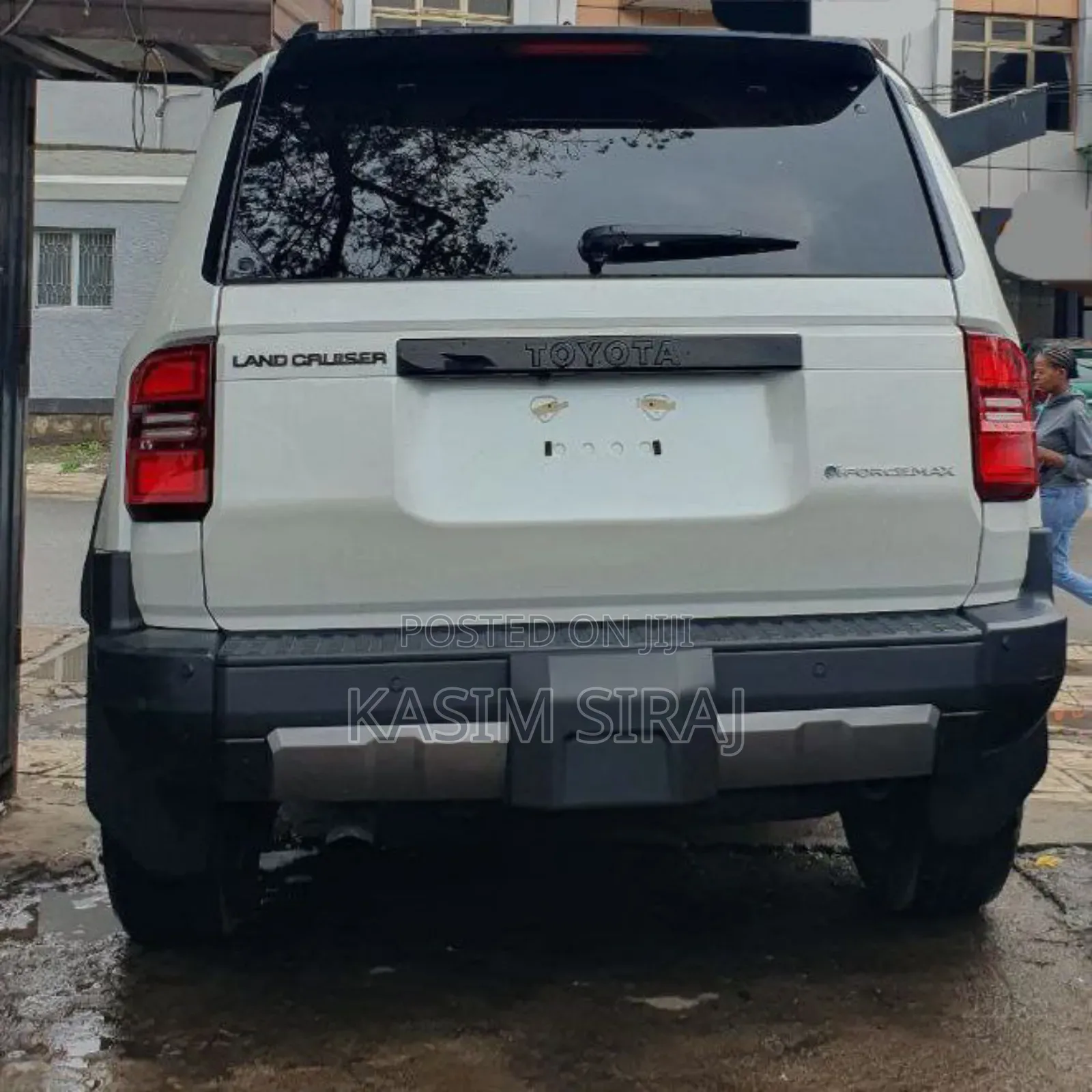 New Toyota Land Cruiser Prado 2.4 Hybrid 2025 White