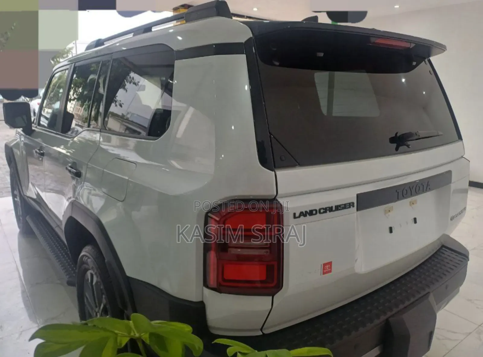 New Toyota Land Cruiser Prado 2.4 Hybrid 2025 White