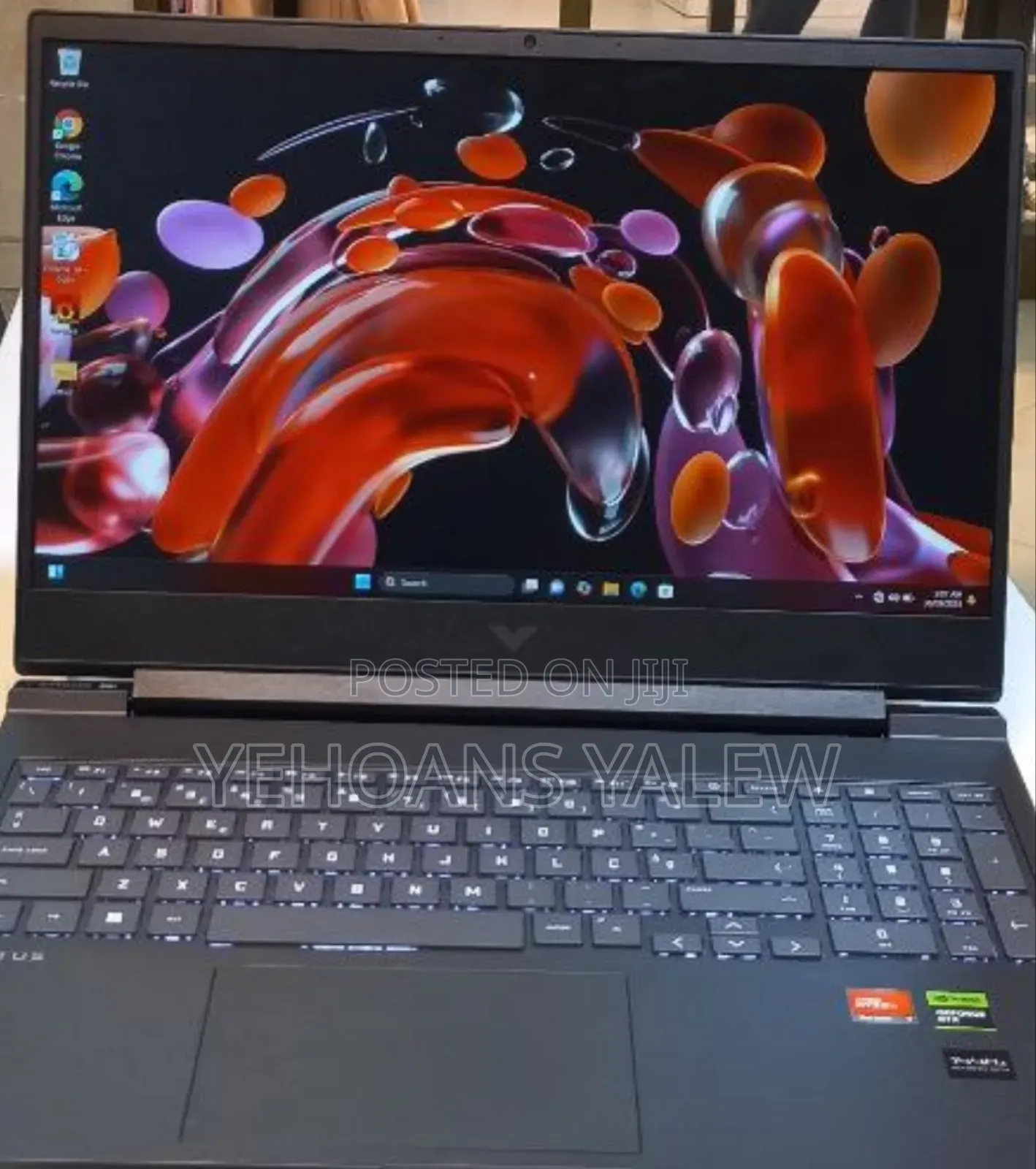 New Laptop HP Victus 15 16GB AMD Ryzen 7 SSD 1T