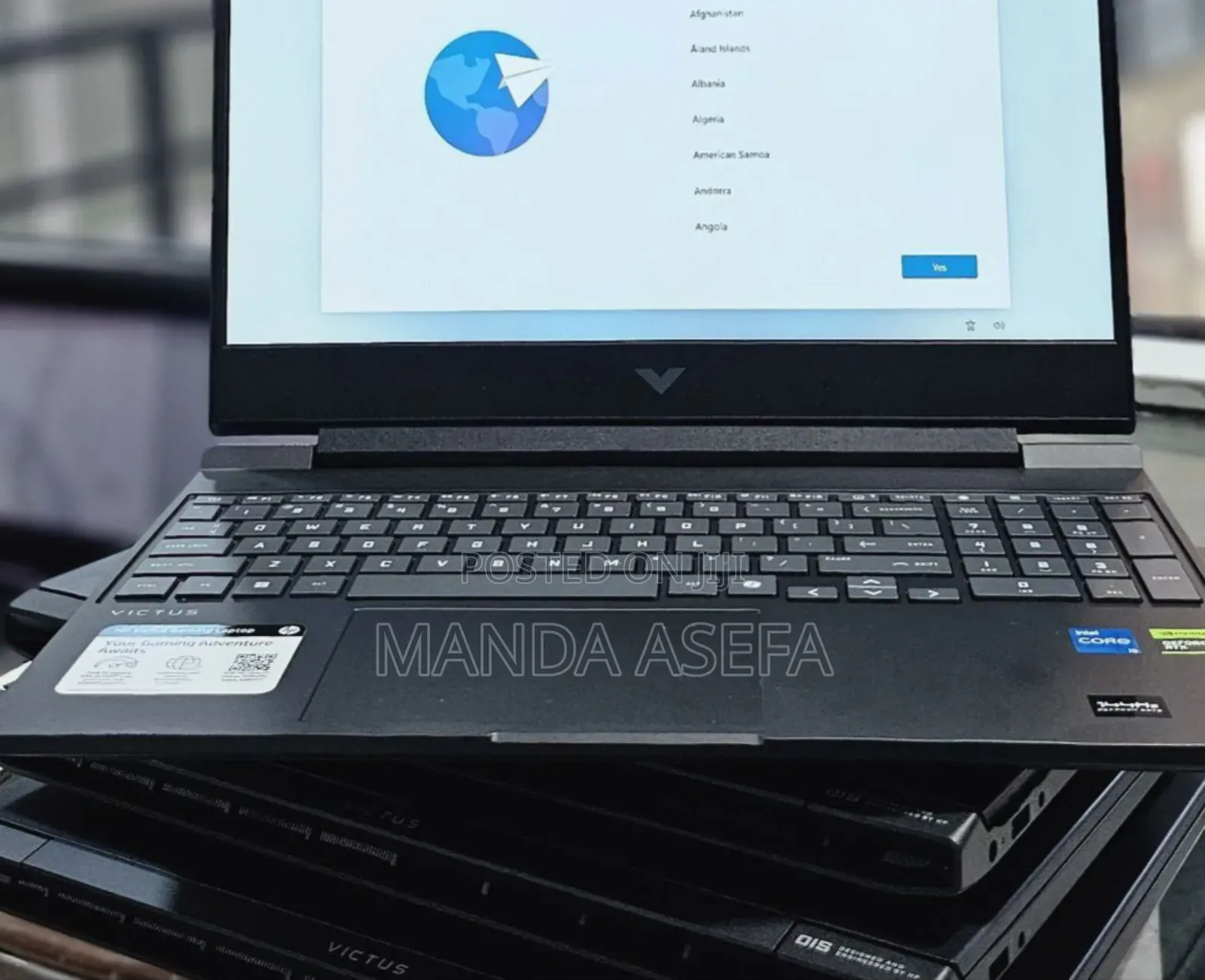 New Laptop HP Victus 15 8GB Intel Core I5 SSD 512GB