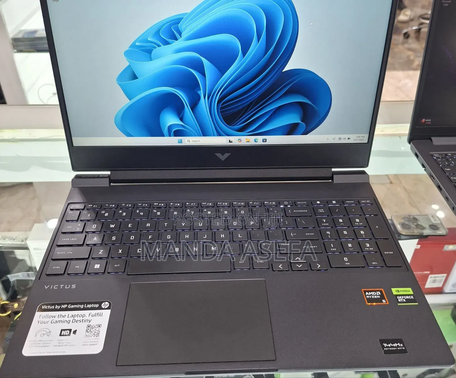 New Laptop HP Victus 15 32GB AMD Ryzen 5 SSD 1T