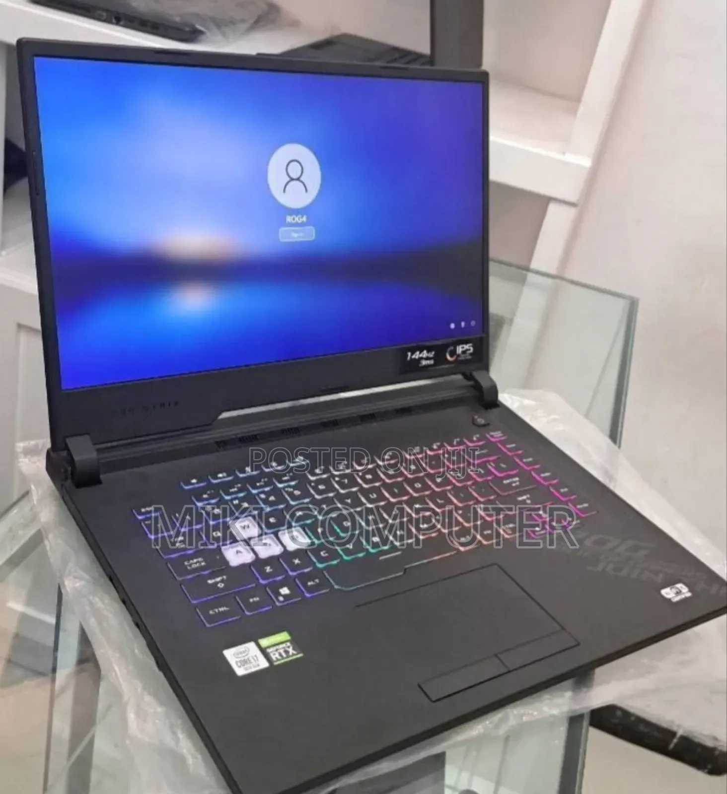 New Laptop Asus ROG Strix G15 16GB Intel Core I7 SSD 512GB